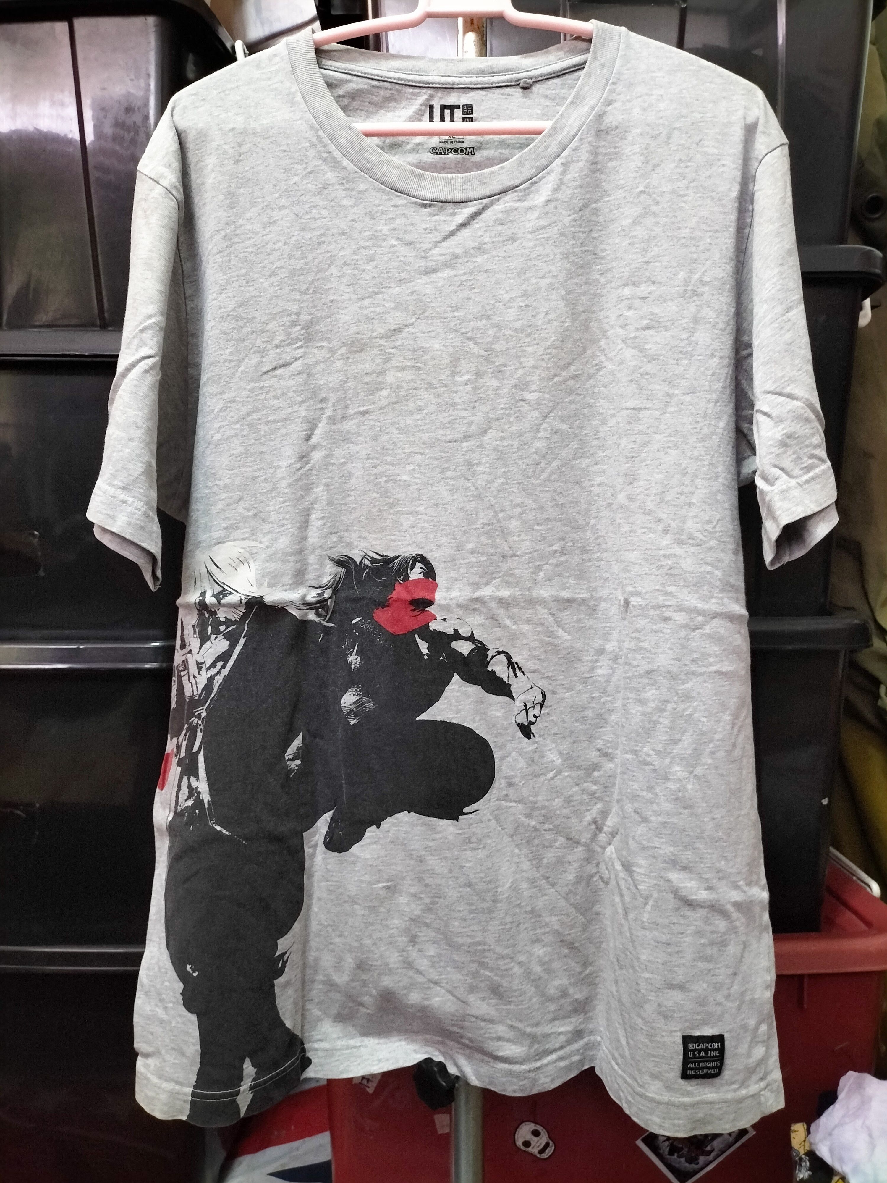 Uniqlo Capcom X Uniqlo Final Fantasy Fashion Movie Anime Games Size US XL / EU 56 / 4 - 1 Thumbnail