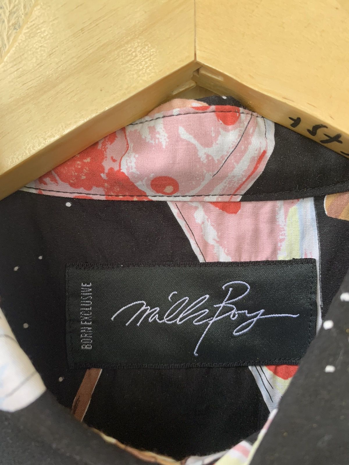 20471120 Japanese brand Archive Milkboy main dish printed Shirt Size US M / EU 48-50 / 2 - 3 Thumbnail