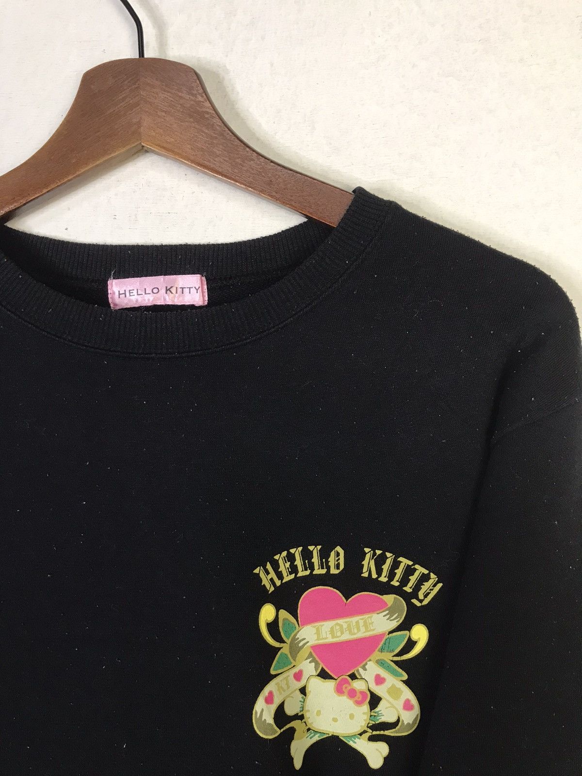 Anime × Japanese Brand × Vintage y2k Sanrio Hello Kitty Ed Hardy Crewneck Sweatshirt Size US M / EU 48-50 / 2 - 6 Thumbnail