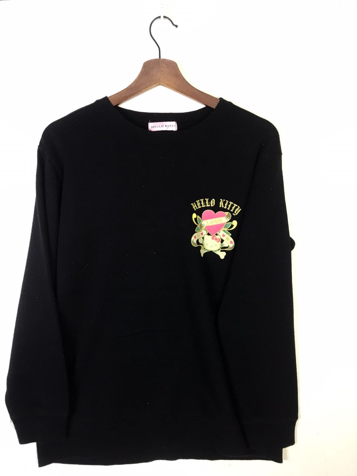 Anime × Japanese Brand × Vintage y2k Sanrio Hello Kitty Ed Hardy Crewneck Sweatshirt Size US M / EU 48-50 / 2 - 5 Thumbnail