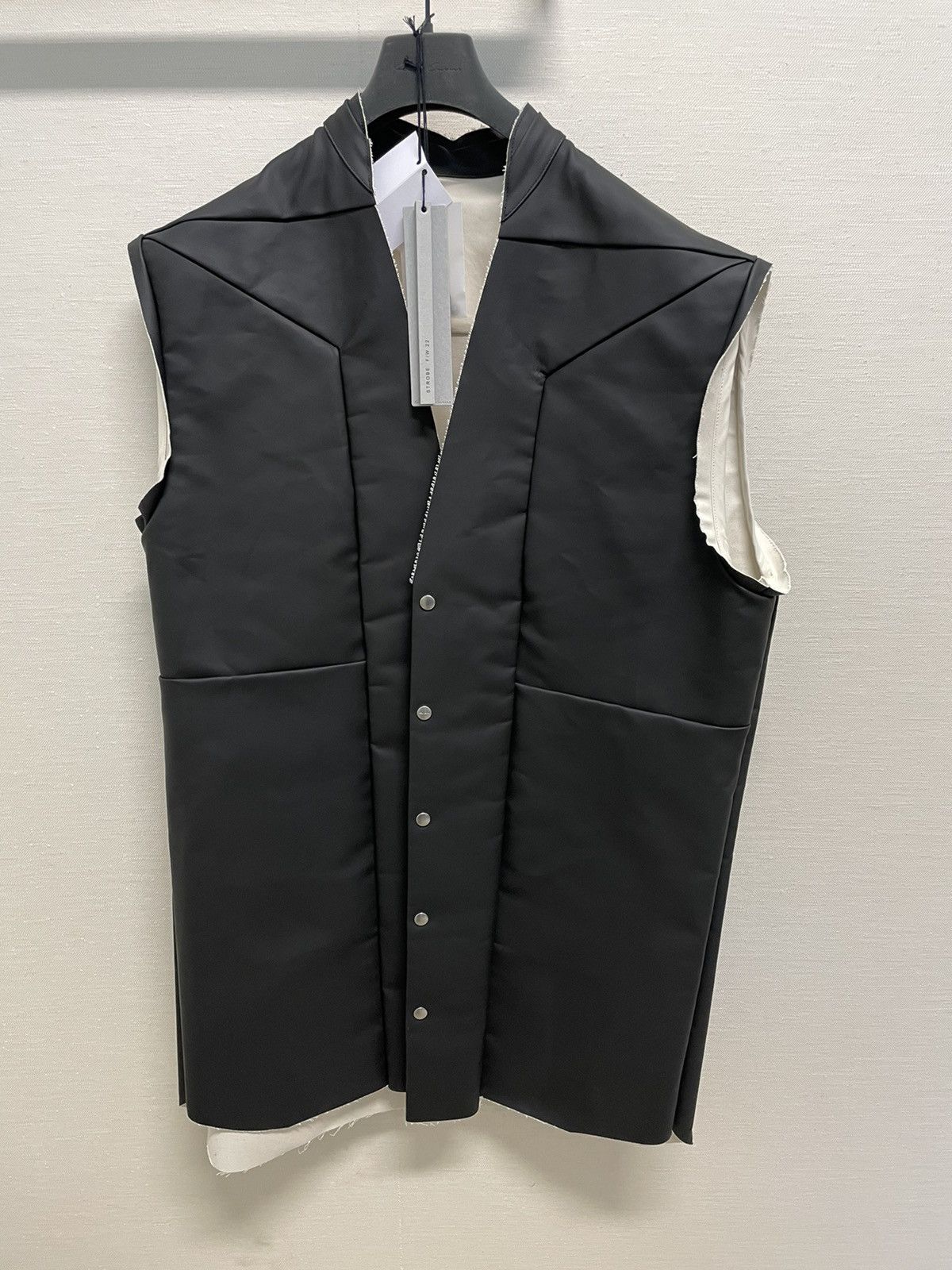 Rick Owens FW22 Strobe Jumbo Cut Out Outer Shirt sz50 Size US M / EU 48-50 / 2 - 2 Thumbnail