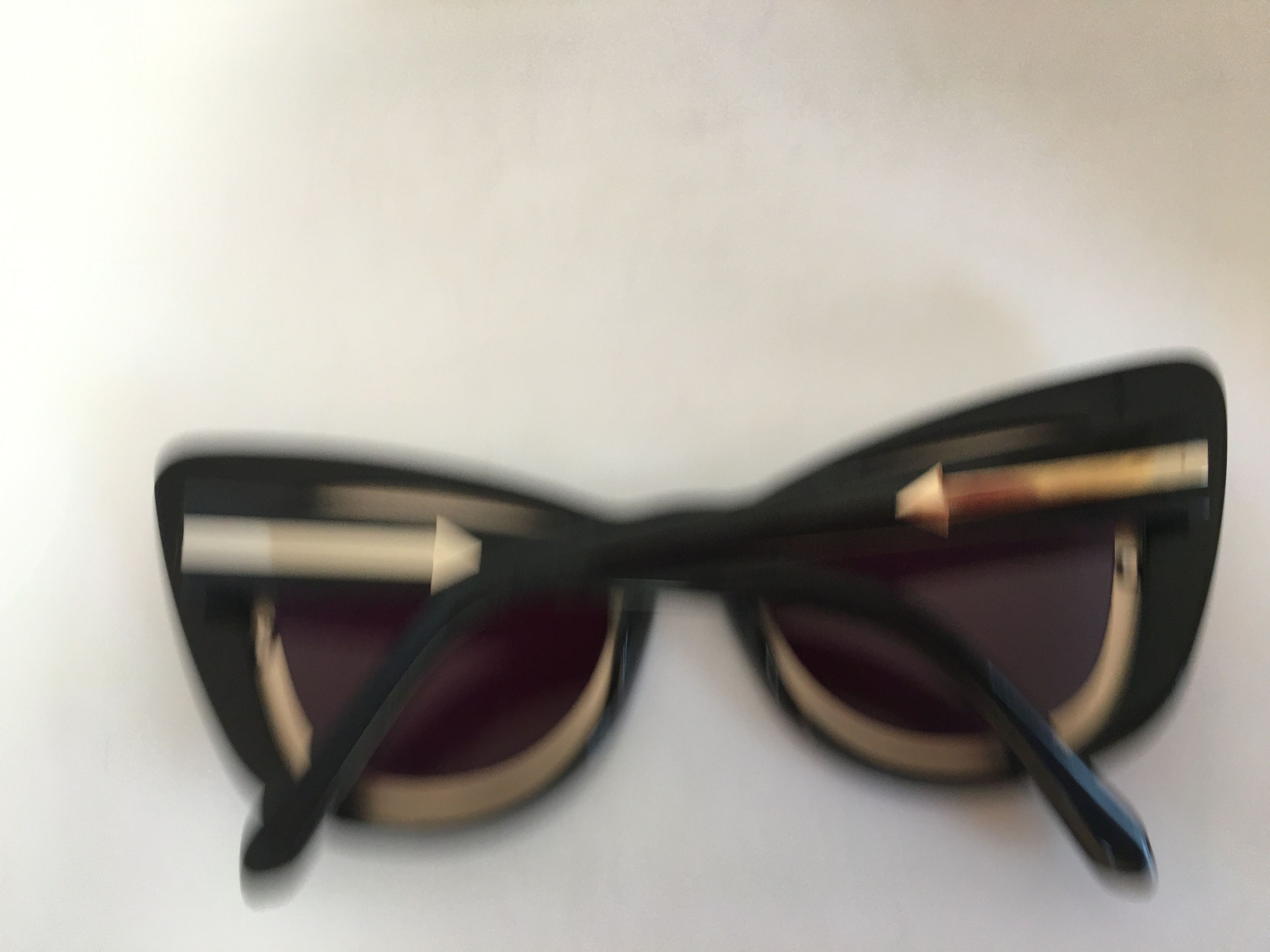 Karen Walker Karen Walker Eclipse 1301501 Black Sunglasses Frame Size ONE SIZE - 7 Thumbnail
