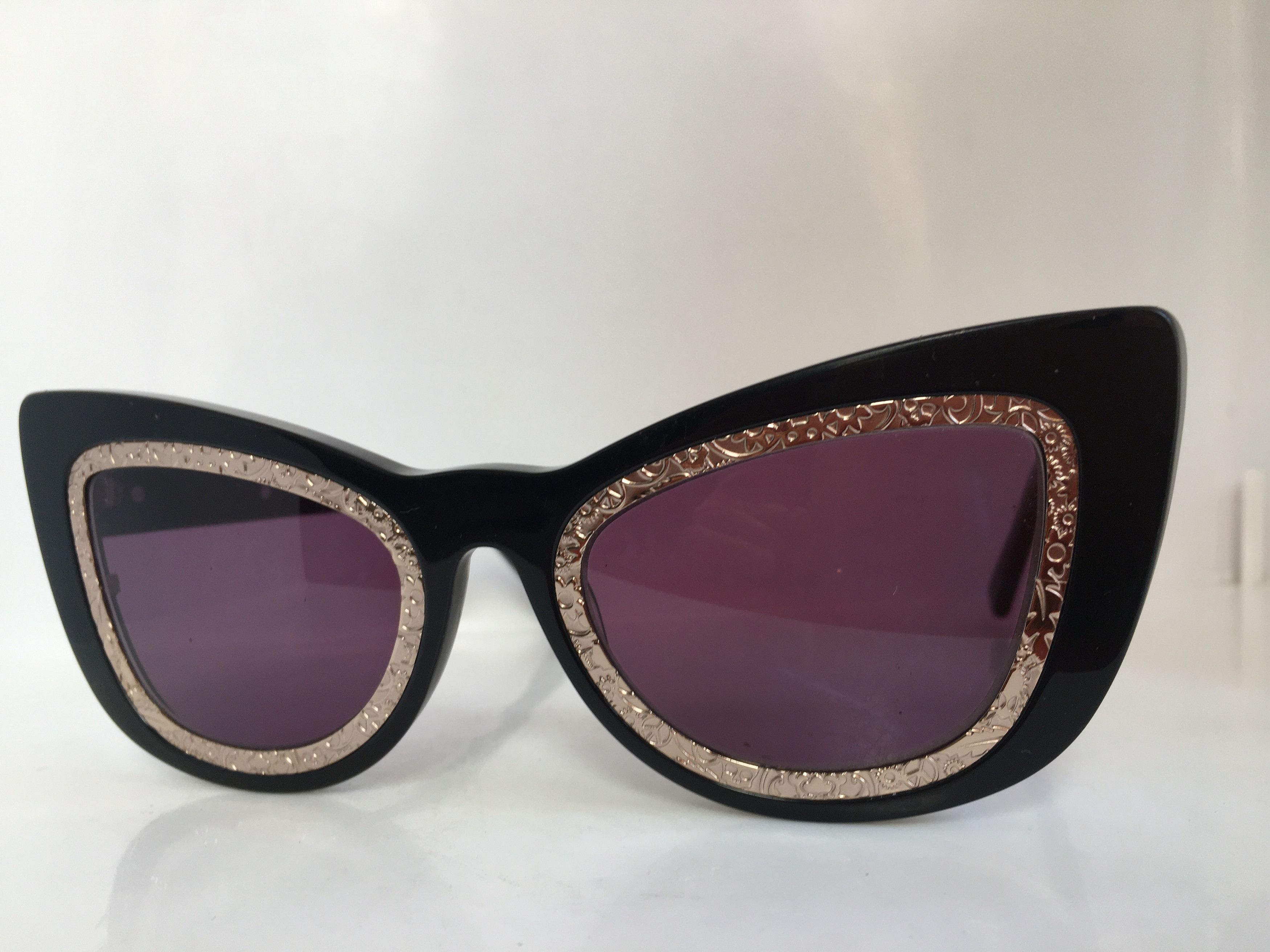 Karen Walker Karen Walker Eclipse 1301501 Black Sunglasses Frame Size ONE SIZE - 3 Thumbnail