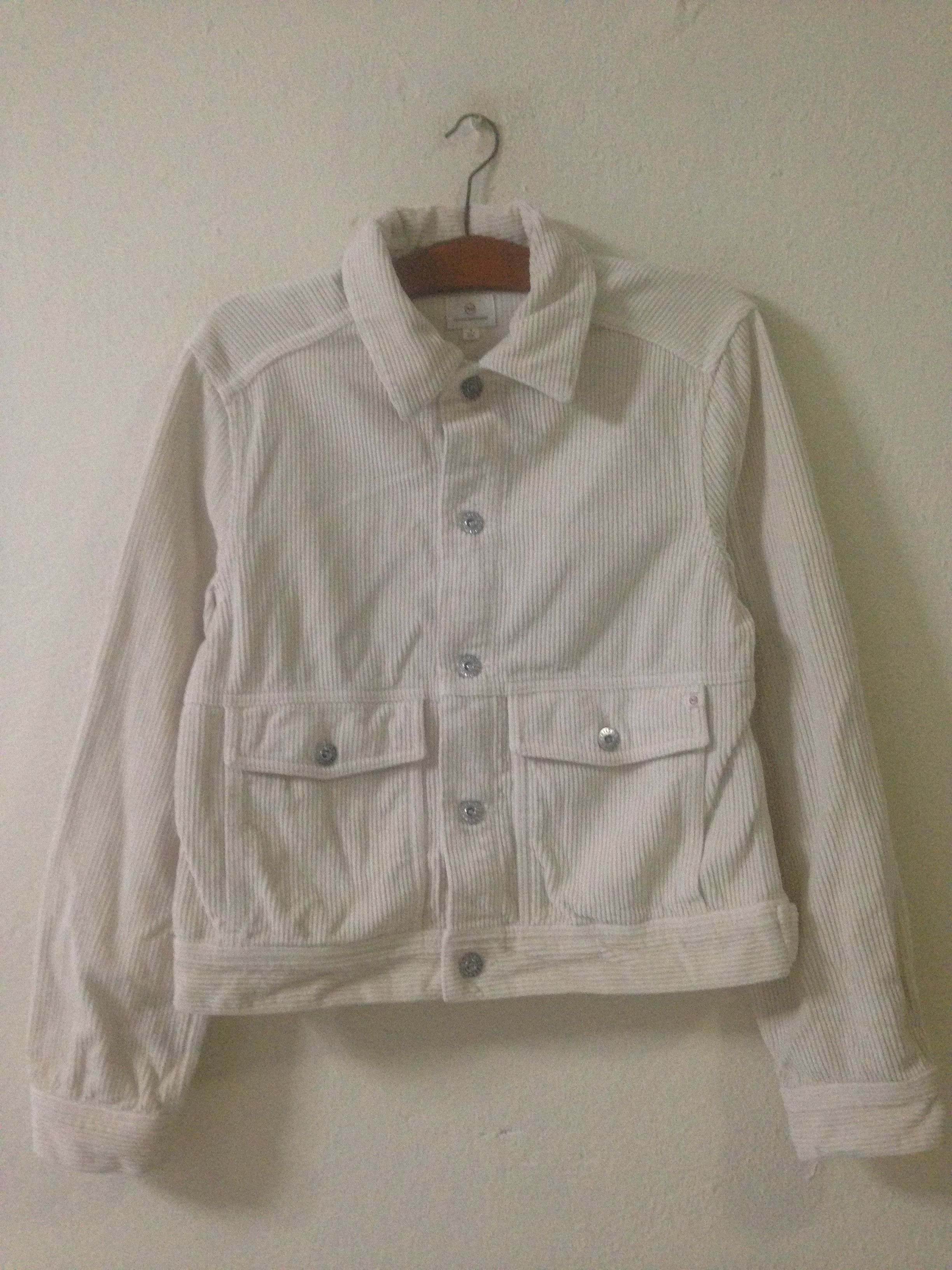 AG Adriano Goldschmied AG Adriano Goldschmied Corduroy Jacket Size S / US 4 / IT 40 - 1 Thumbnail