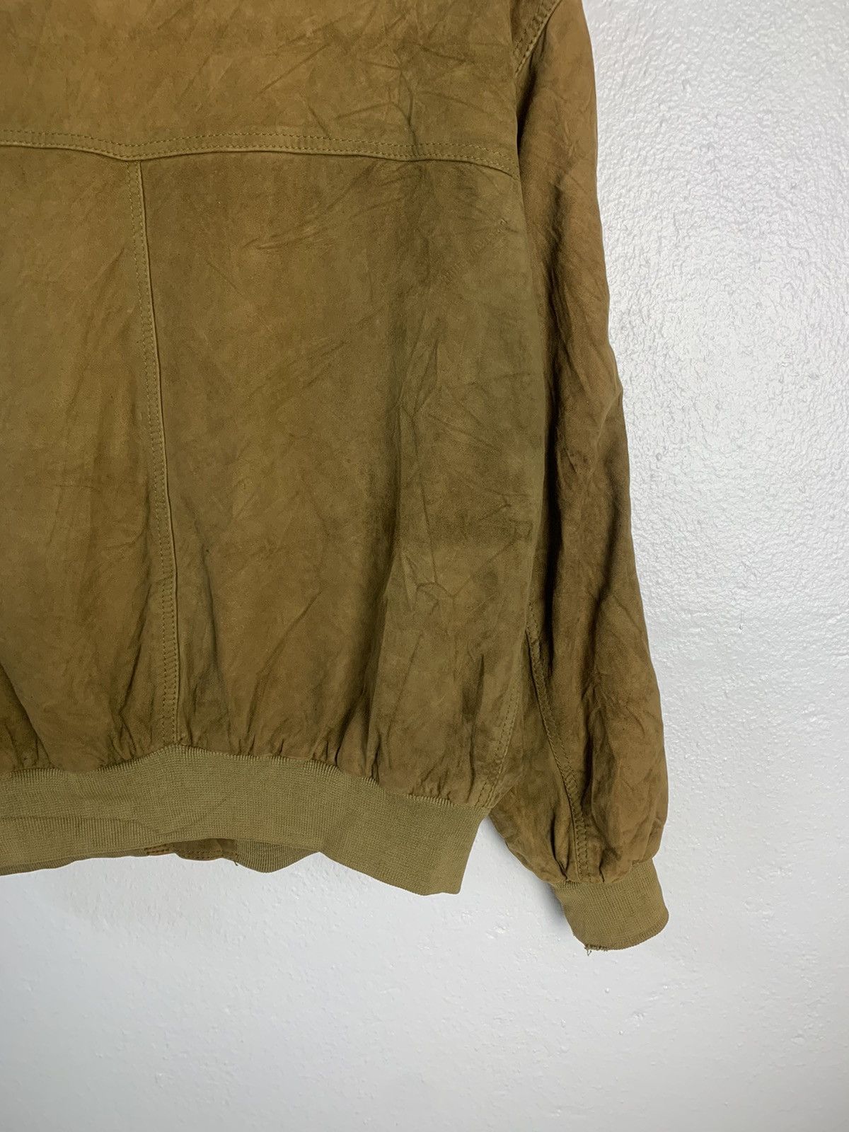 Japanese Brand Vevalini Bomber Leather Jacket Size US M / EU 48-50 / 2 - 10 Thumbnail