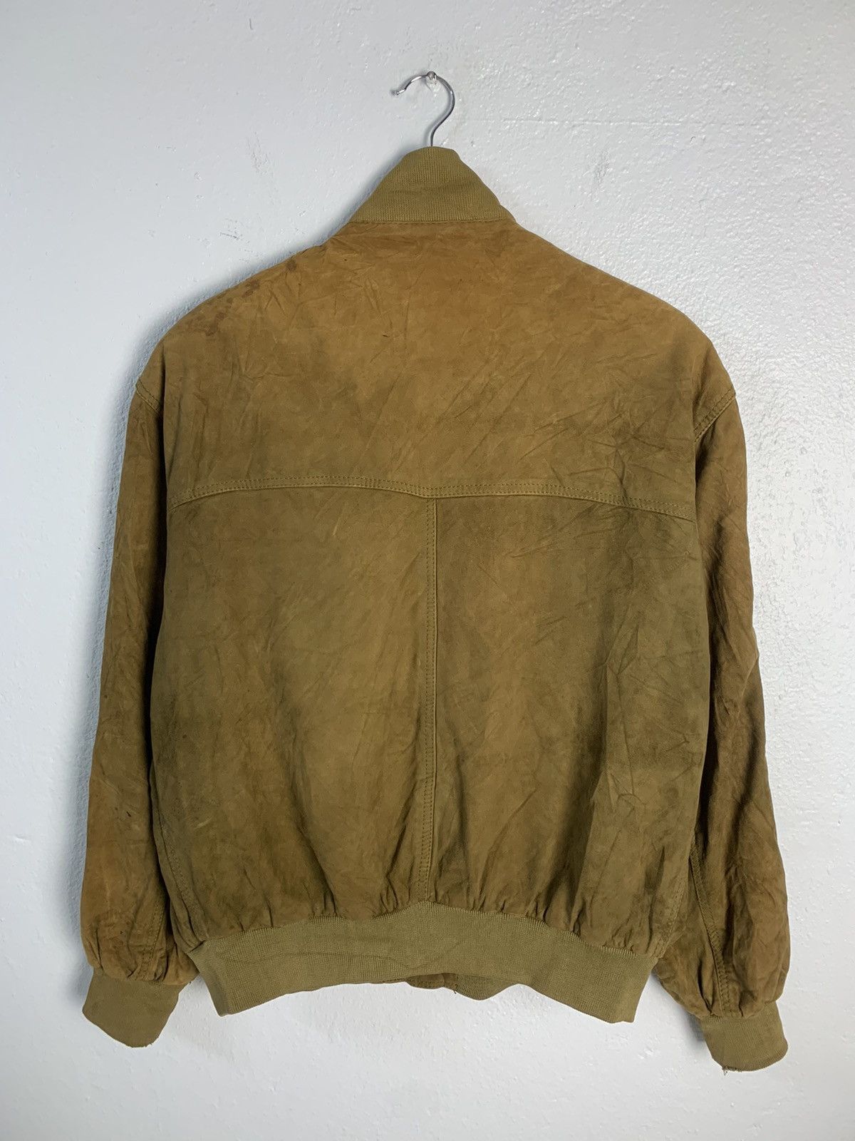 Japanese Brand Vevalini Bomber Leather Jacket Size US M / EU 48-50 / 2 - 9 Thumbnail