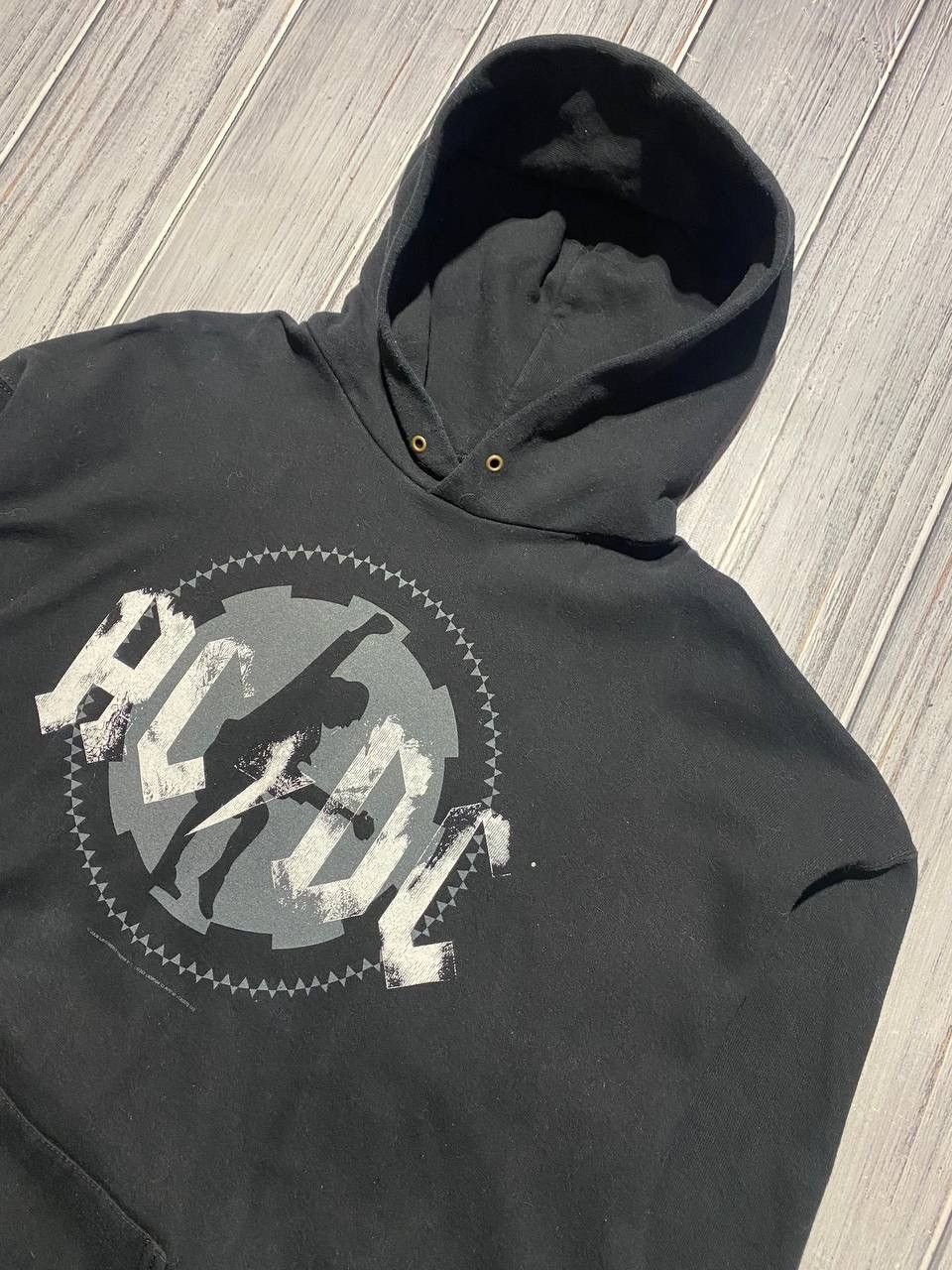 AC/DC Vintage Ac/Dc Hoodie Black Ice 2008 Rock Band Big Logo Size US XXL / EU 58 / 5 - 4 Thumbnail
