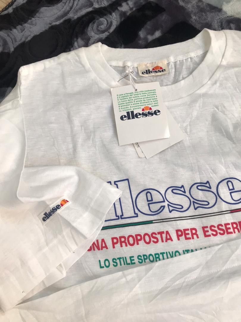 Ellesse × Vintage 🔥Deadstock🔥 Vintage Ellesse T-shirt Single Stitch Size US L / EU 52-54 / 3 - 3 Thumbnail