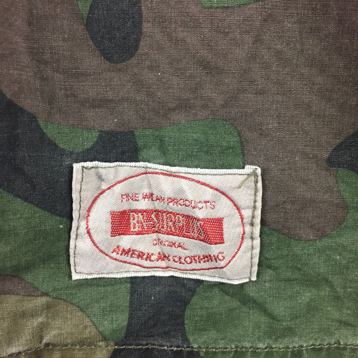 Japanese Brand × Vintage Back Number Camouflage Buttons Up Military Style Size US M / EU 48-50 / 2 - 10 Thumbnail