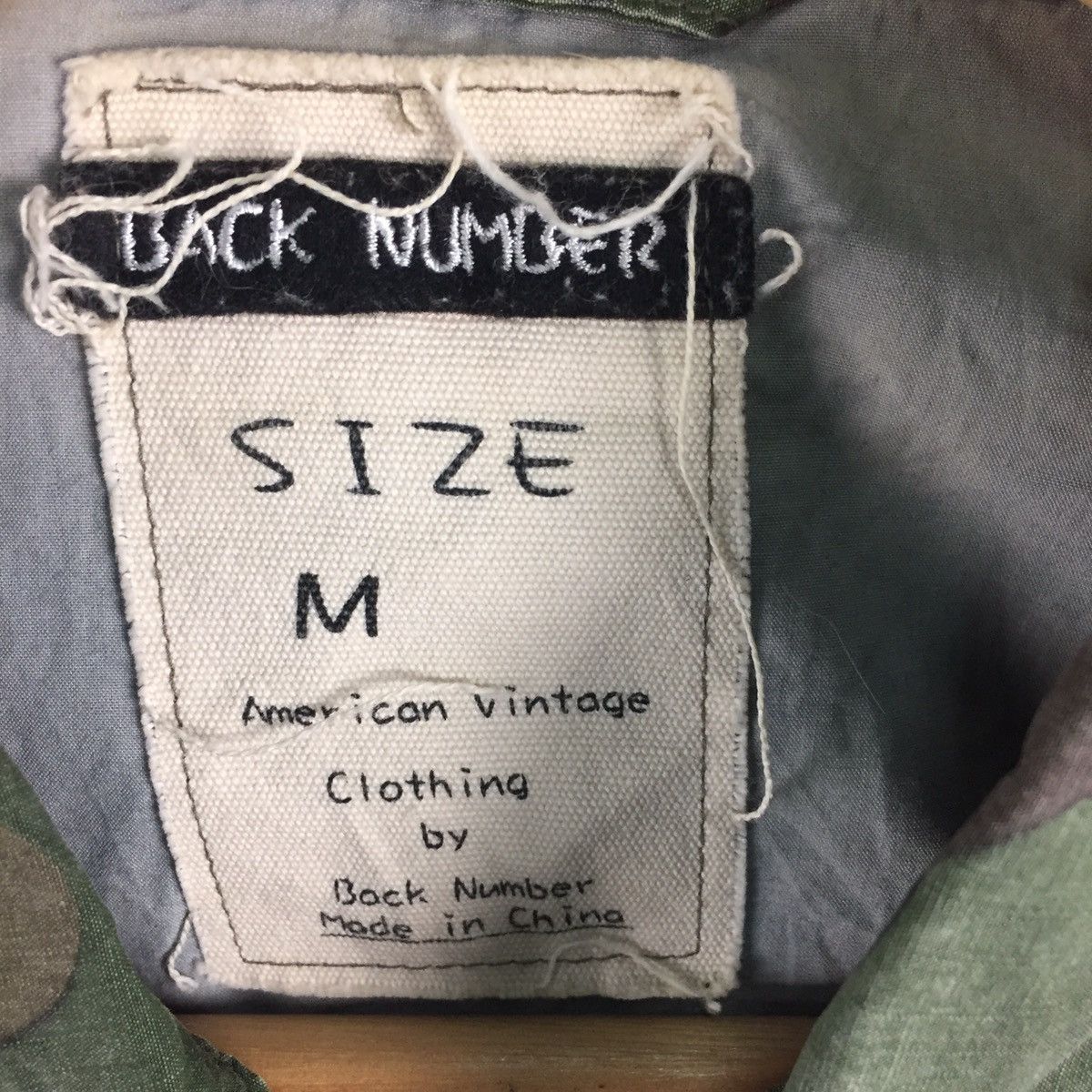 Japanese Brand × Vintage Back Number Camouflage Buttons Up Military Style Size US M / EU 48-50 / 2 - 12 Thumbnail
