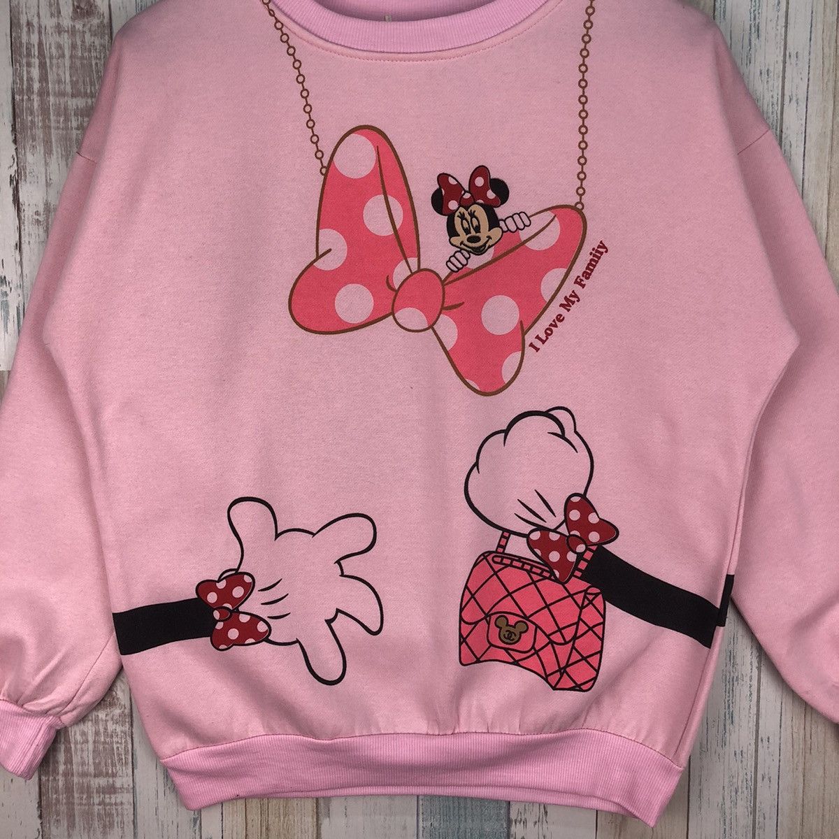 Cartoon Network Vintage Mickey Mouse Overprint Sweatshirt Big Logo Size US XL / EU 56 / 4 - 4 Thumbnail