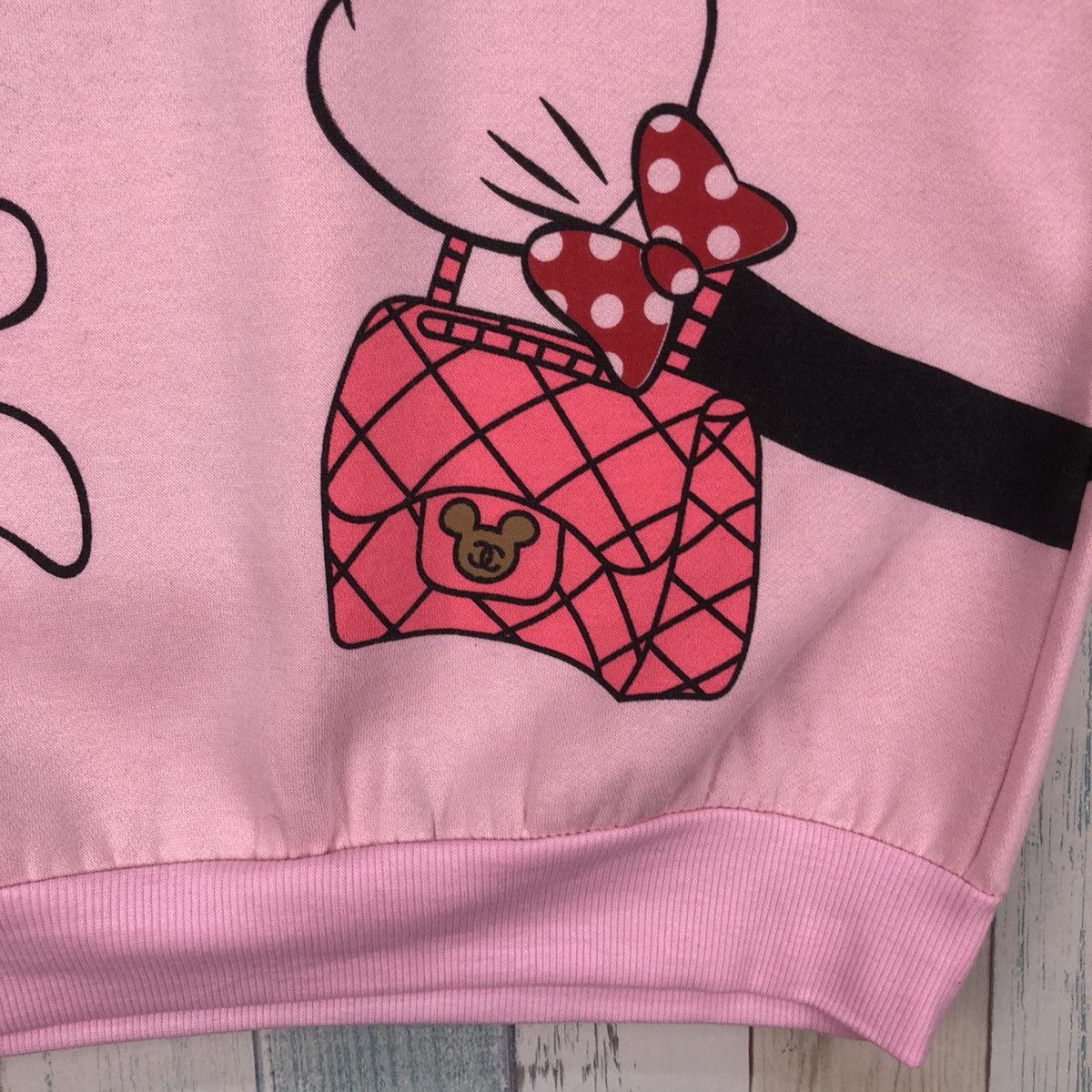 Cartoon Network Vintage Mickey Mouse Overprint Sweatshirt Big Logo Size US XL / EU 56 / 4 - 5 Thumbnail
