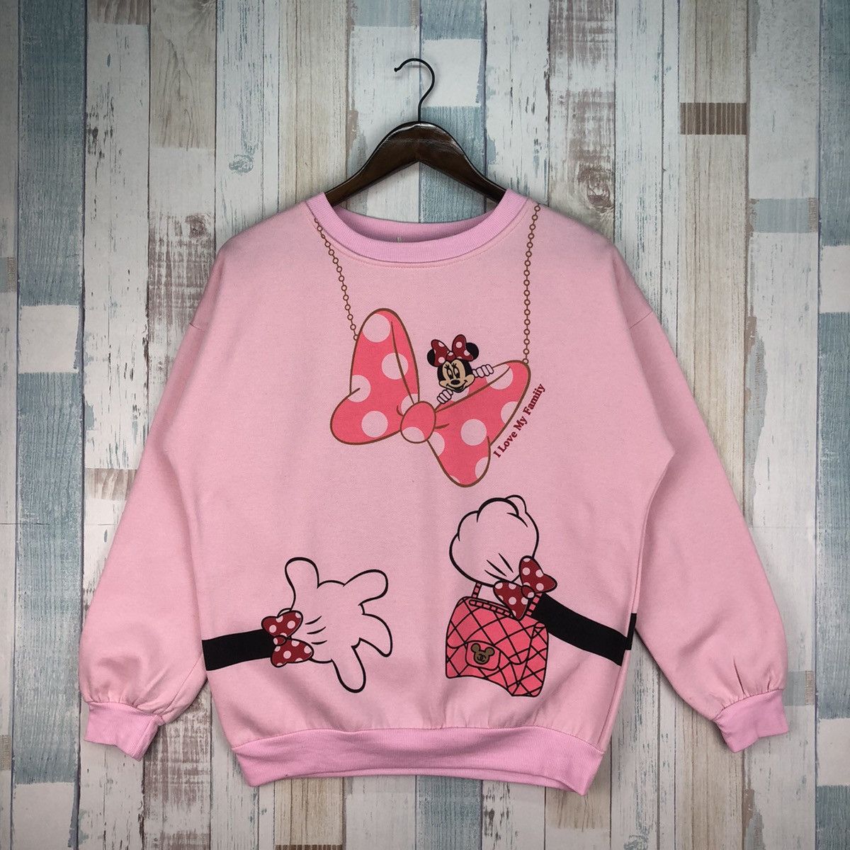 Cartoon Network Vintage Mickey Mouse Overprint Sweatshirt Big Logo Size US XL / EU 56 / 4 - 1 Thumbnail