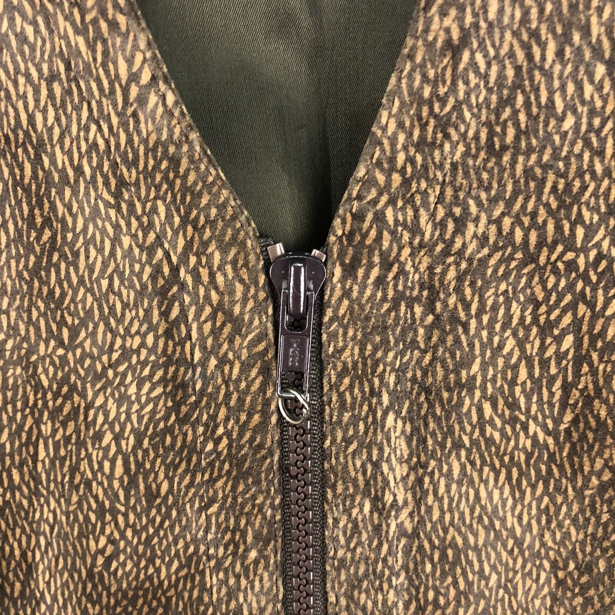 Japanese Brand × Vintage Vintage Haute Couture Leather Vest Size US L / EU 52-54 / 3 - 8 Thumbnail