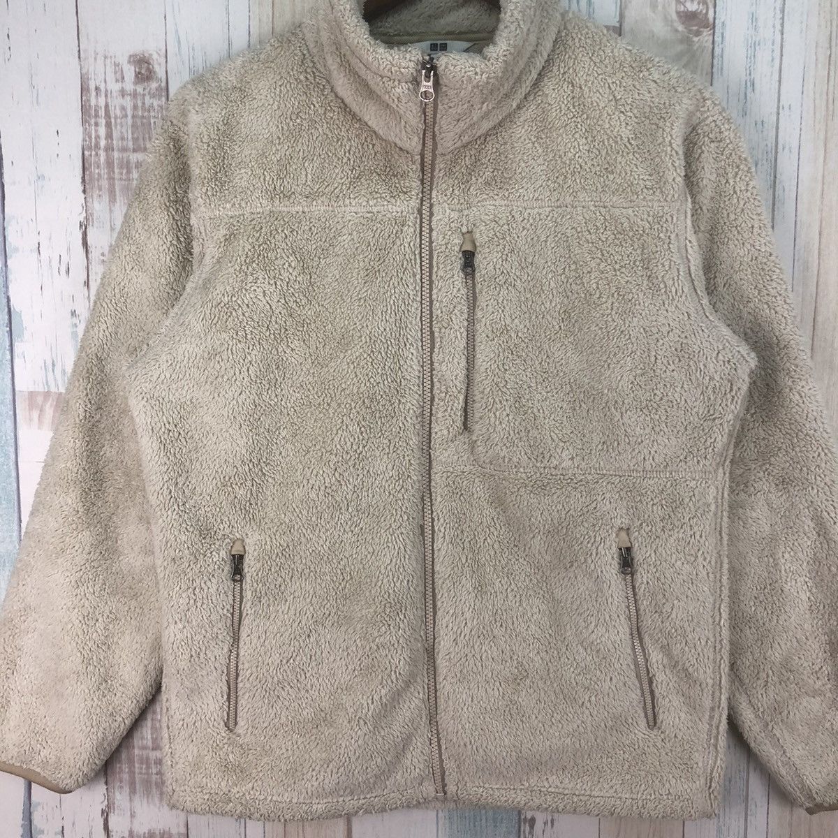 Uniqlo Uniqlo Deep Pile Fleece Zip Up Size US M / EU 48-50 / 2 - 4 Thumbnail