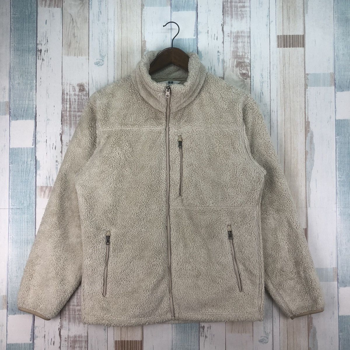 Uniqlo Uniqlo Deep Pile Fleece Zip Up Size US M / EU 48-50 / 2 - 1 Thumbnail