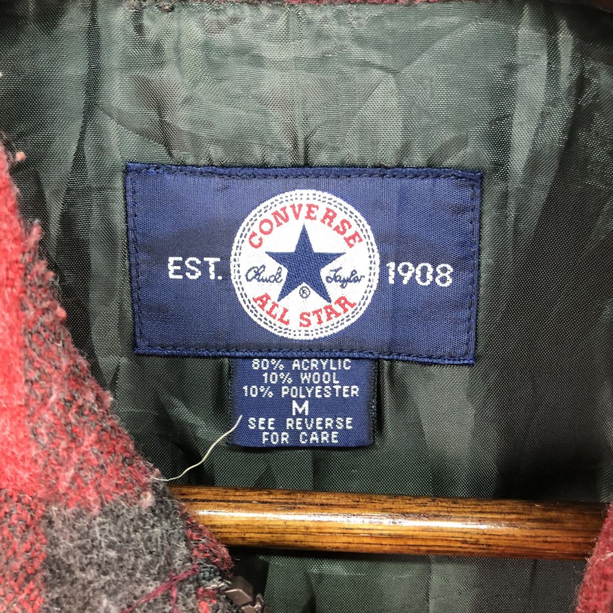 Converse Vintage Converse Double Pocket Zipper Wool Flannel Size US M / EU 48-50 / 2 - 6 Thumbnail