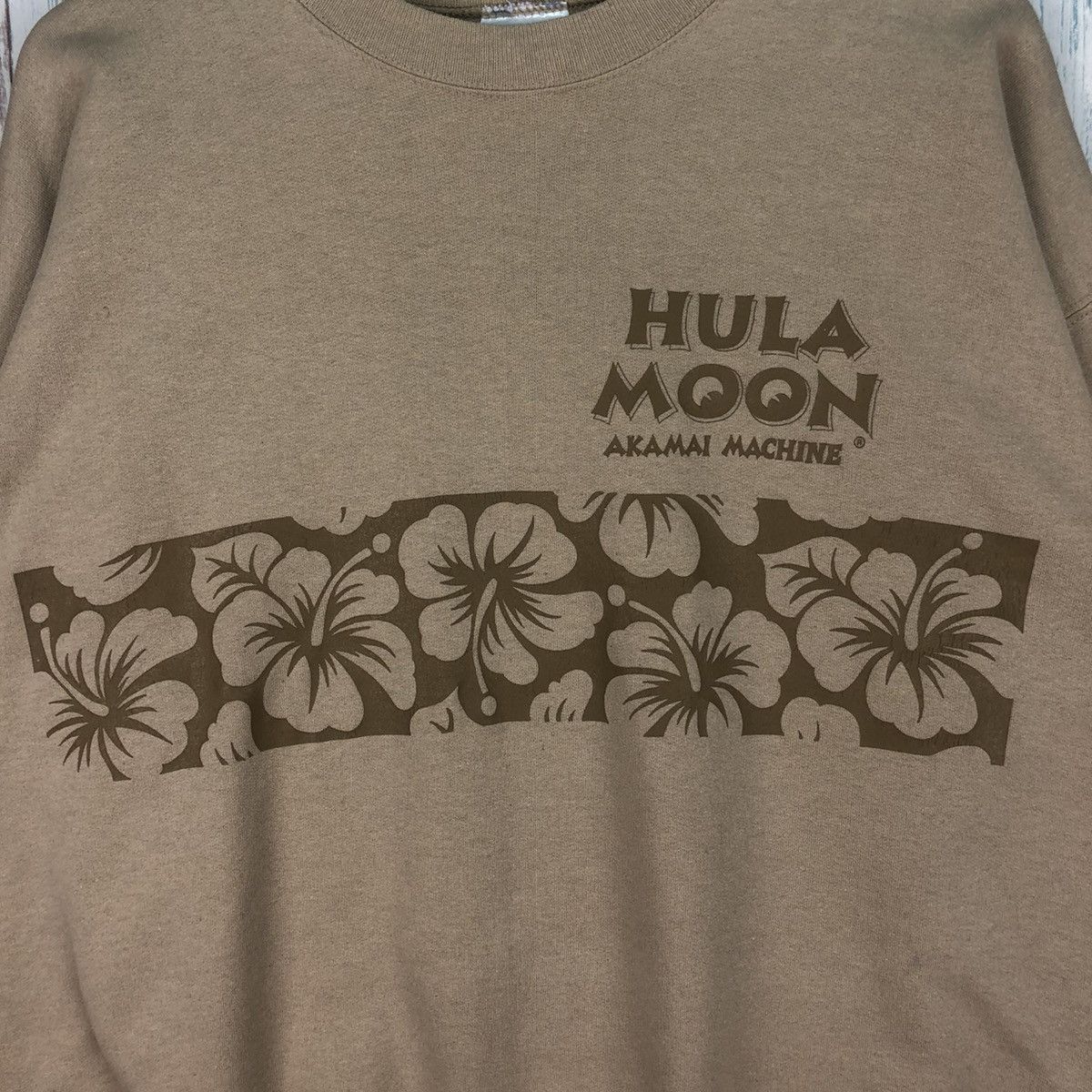 Vintage Vintage Hula Moon Hawaian Style Sweatshirt Size US L / EU 52-54 / 3 - 4 Thumbnail