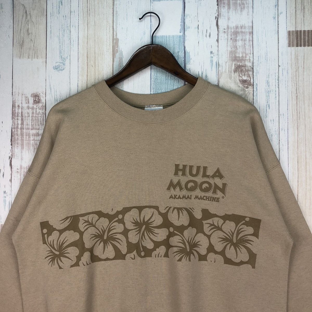 Vintage Vintage Hula Moon Hawaian Style Sweatshirt Size US L / EU 52-54 / 3 - 3 Thumbnail