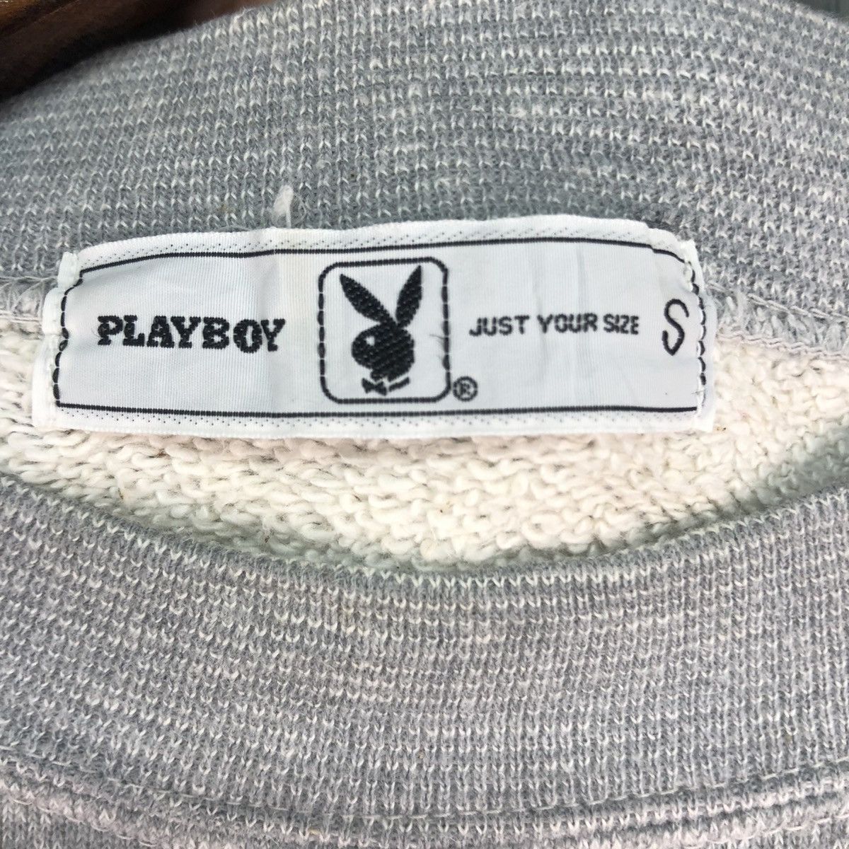 Playboy × Vintage Vintage 90s Playboy Bunny Embroidery Sweatshirt Crewneck Size US S / EU 44-46 / 1 - 8 Thumbnail