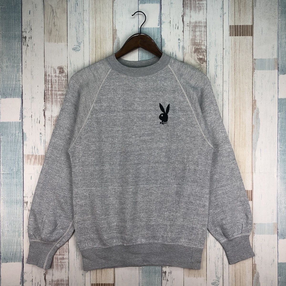 Vintage 90s Playboy Bunny Embroidery Sweatshirt Crewneck
