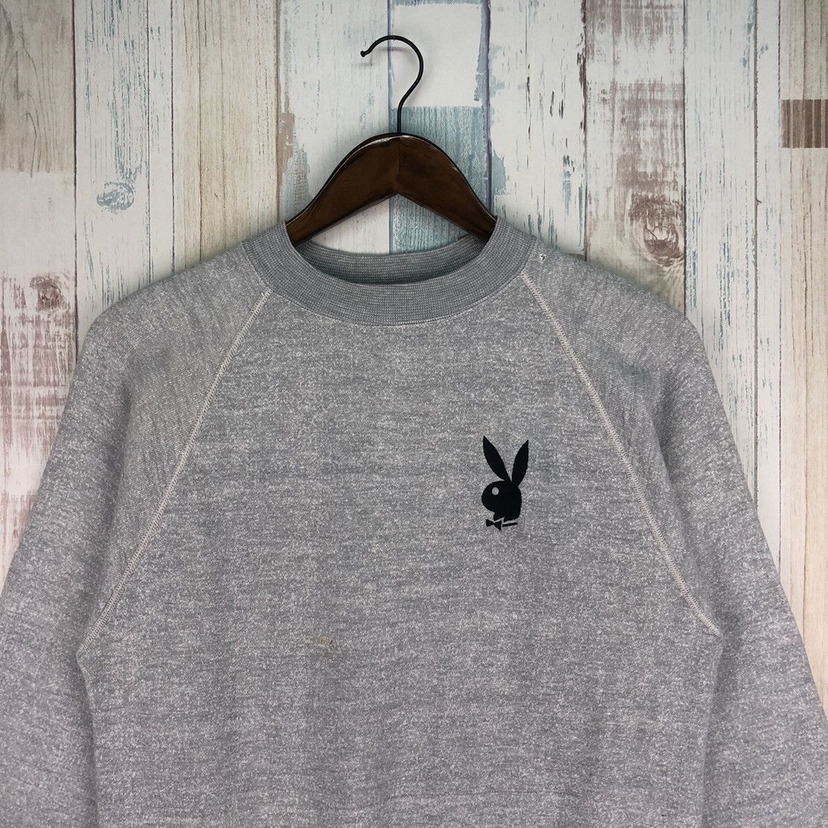 Playboy × Vintage Vintage 90s Playboy Bunny Embroidery Sweatshirt Crewneck Size US S / EU 44-46 / 1 - 3 Thumbnail