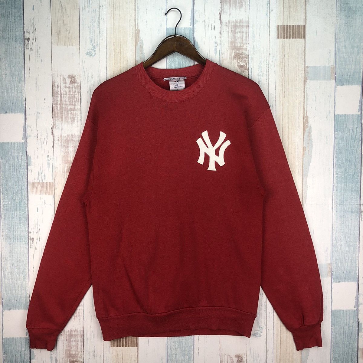 MLB × New York Yankees × Vintage Vintage New York Yankees Small Logo Sweatshirt Size US M / EU 48-50 / 2 - 1 Thumbnail