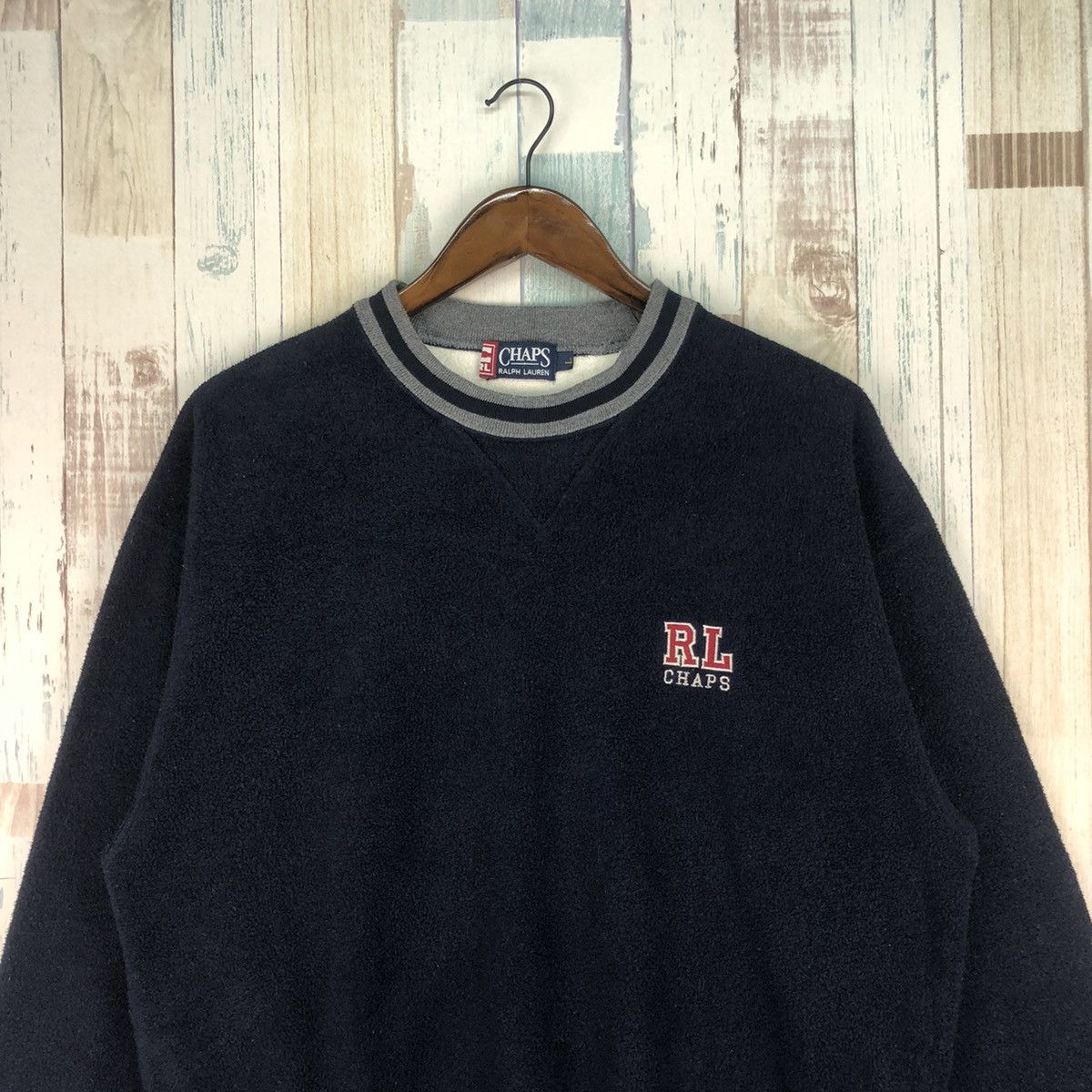 Chaps Ralph Lauren Vintage Chaps Ralph Laurent Fleece Sweatshirt Crewneck Size US L / EU 52-54 / 3 - 2 Thumbnail