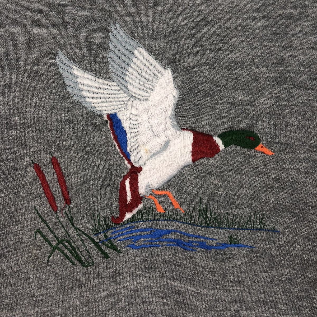 Jerzees Vintage 80s Jerzees Triblend Embroidered Logo Sweatshirt Size US M / EU 48-50 / 2 - 4 Thumbnail