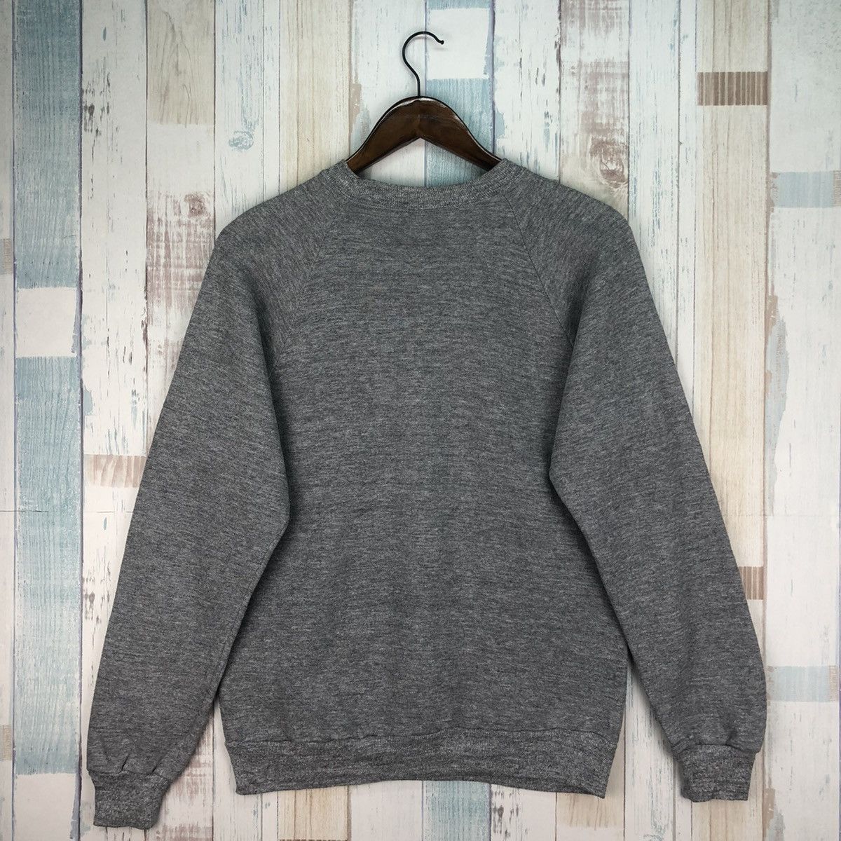 Jerzees Vintage 80s Jerzees Triblend Embroidered Logo Sweatshirt Size US M / EU 48-50 / 2 - 2 Thumbnail