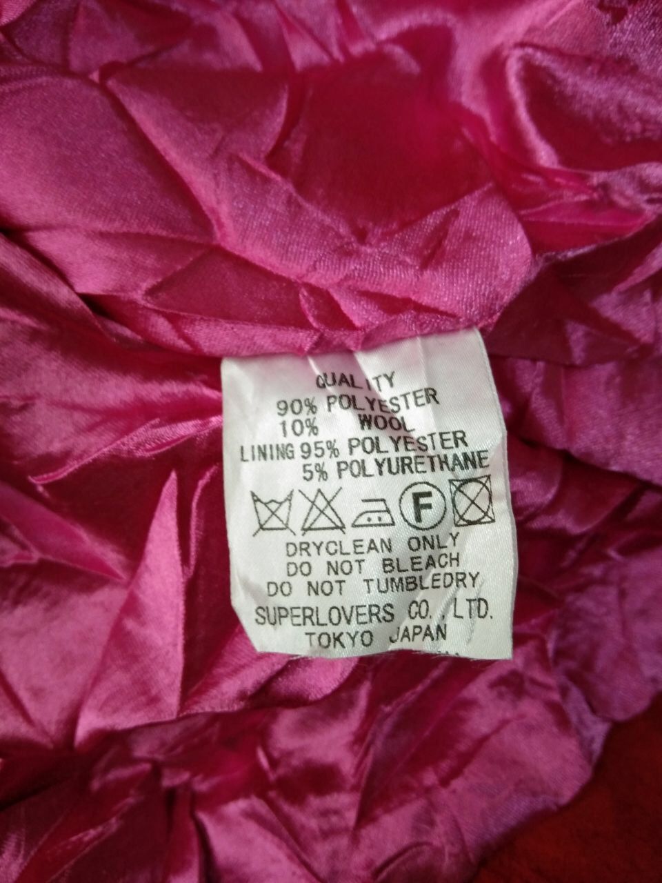 Japanese Brand × Vintage Super Lovers Wool Jacket Hoodie Size US M / EU 48-50 / 2 - 8 Thumbnail