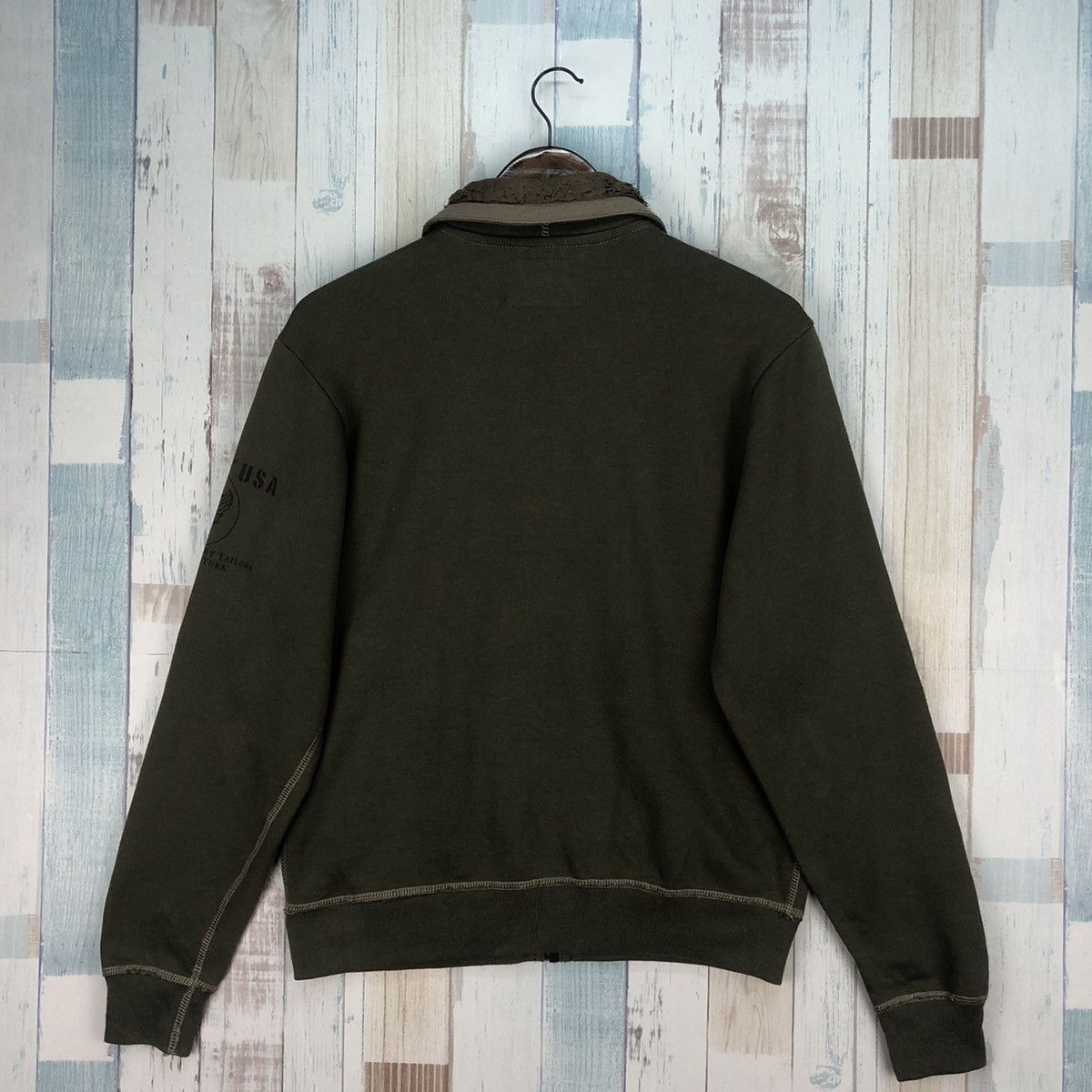 Avirex Vintage Avirex USA Sweater Full Zip Size US M / EU 48-50 / 2 - 2 Thumbnail