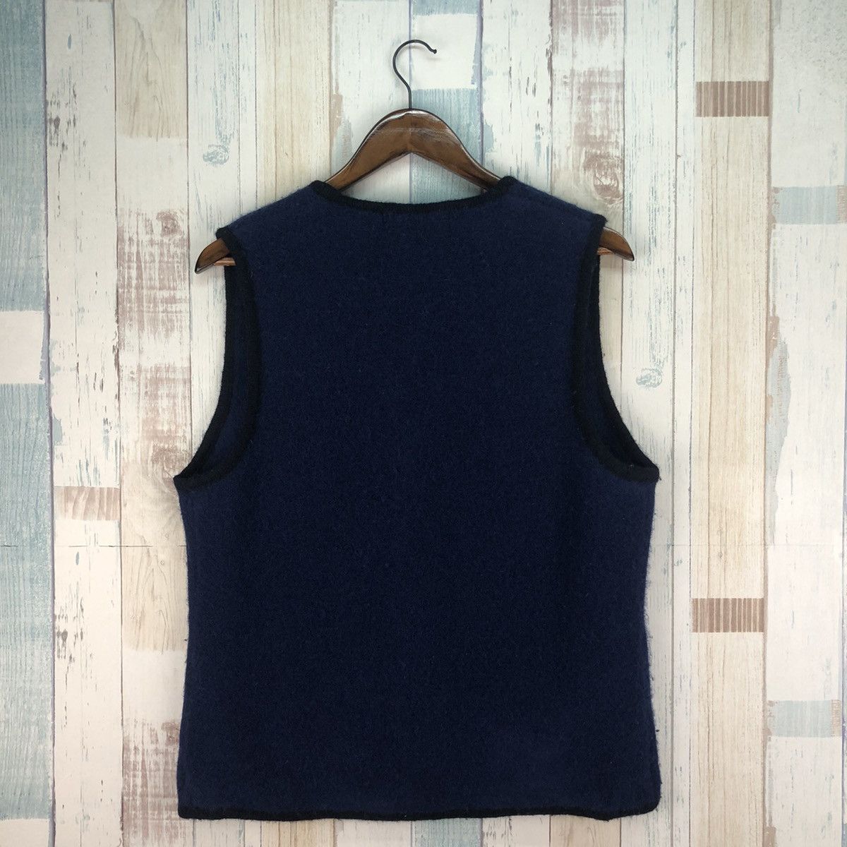 Beams Plus × Japanese Brand × Vintage Vintage Beams Wool Vest Size US S / EU 44-46 / 1 - 2 Thumbnail