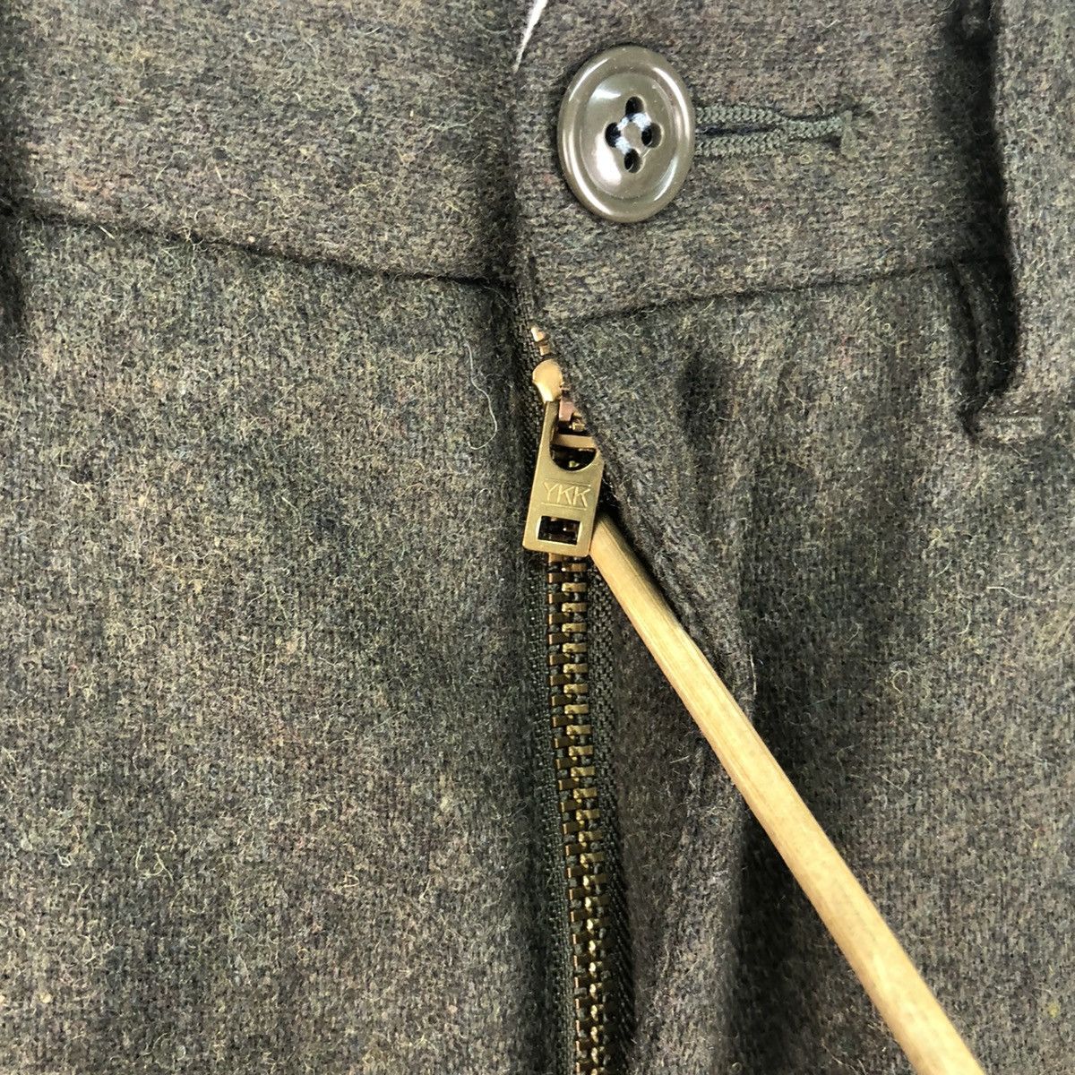 ADAM ET ROPE × Japanese Brand × Vintage Adam et Rope Wool Cargo Pants Size US 32 / EU 48 - 6 Thumbnail