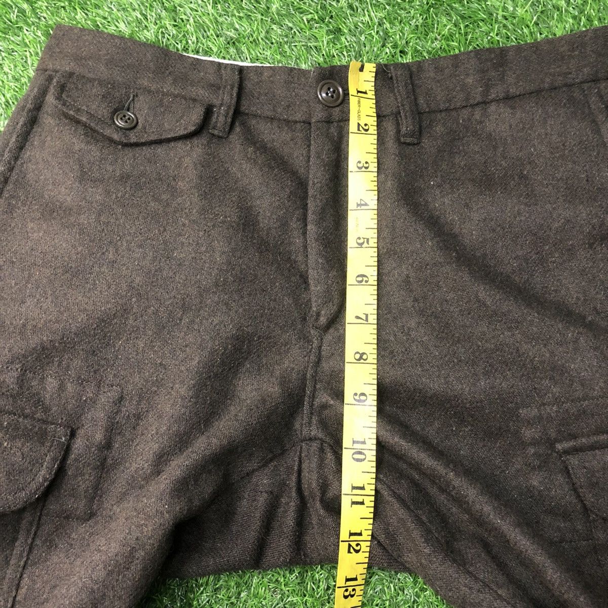ADAM ET ROPE × Japanese Brand × Vintage Adam et Rope Wool Cargo Pants Size US 32 / EU 48 - 8 Thumbnail