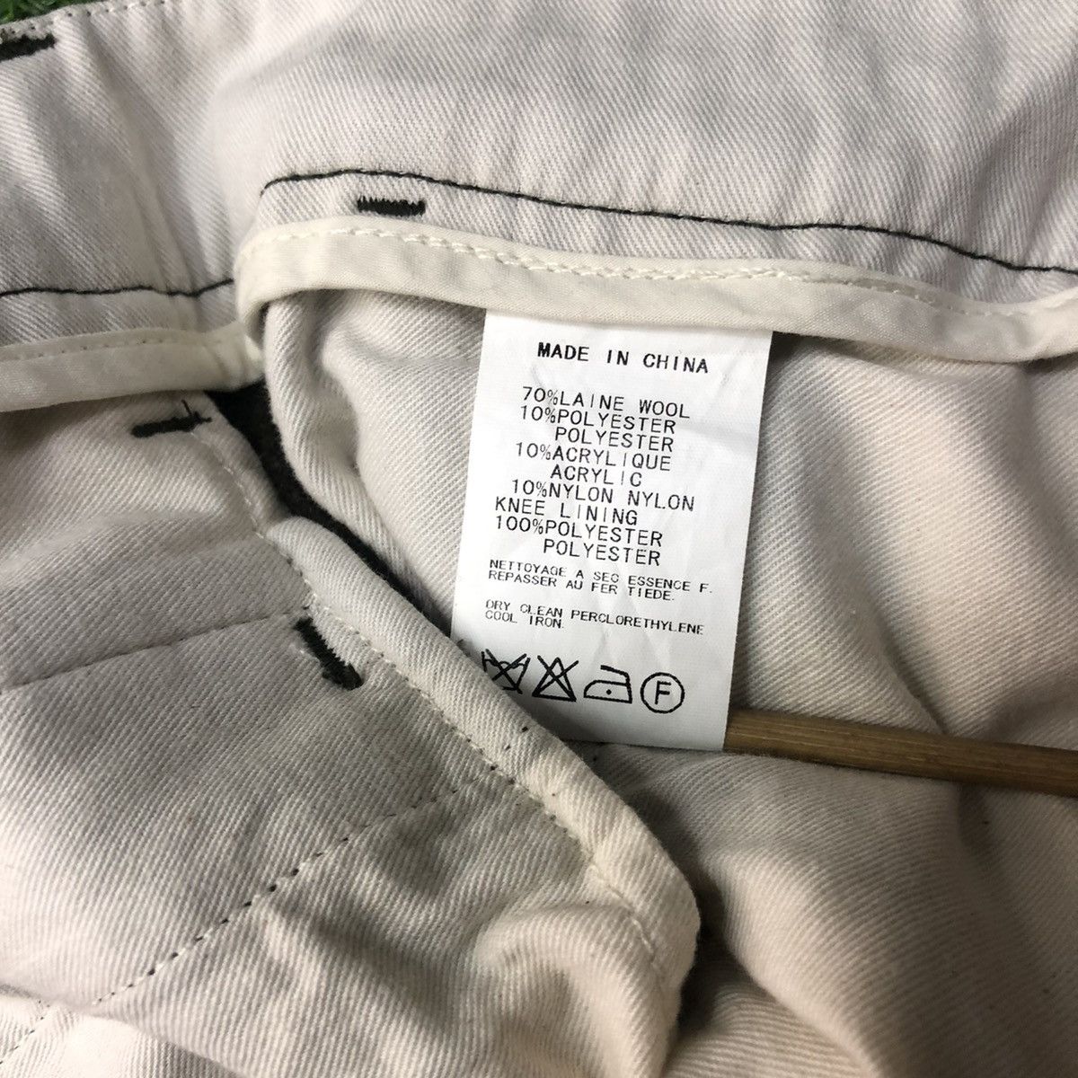 ADAM ET ROPE × Japanese Brand × Vintage Adam et Rope Wool Cargo Pants Size US 32 / EU 48 - 12 Thumbnail