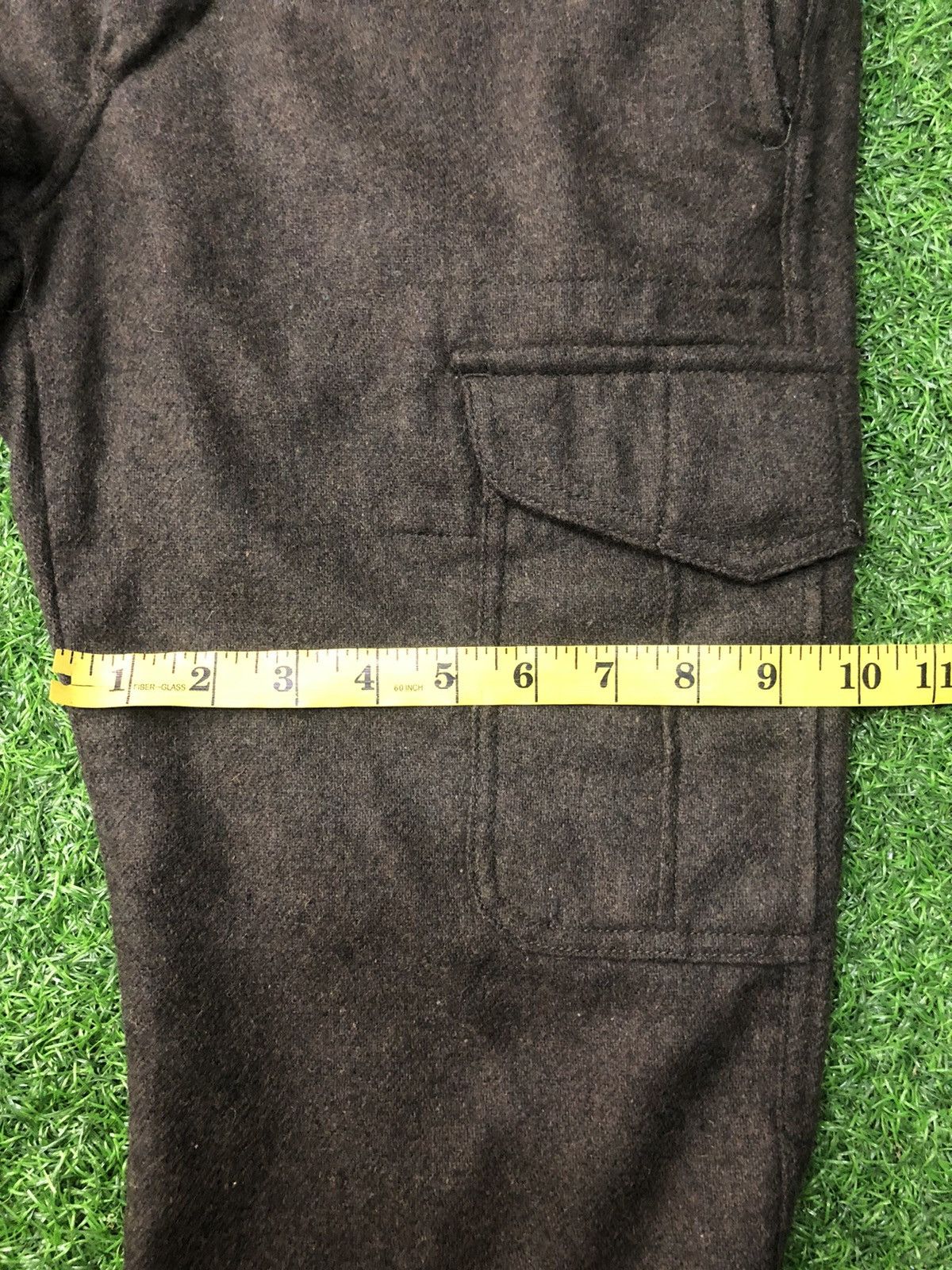ADAM ET ROPE × Japanese Brand × Vintage Adam et Rope Wool Cargo Pants Size US 32 / EU 48 - 9 Thumbnail