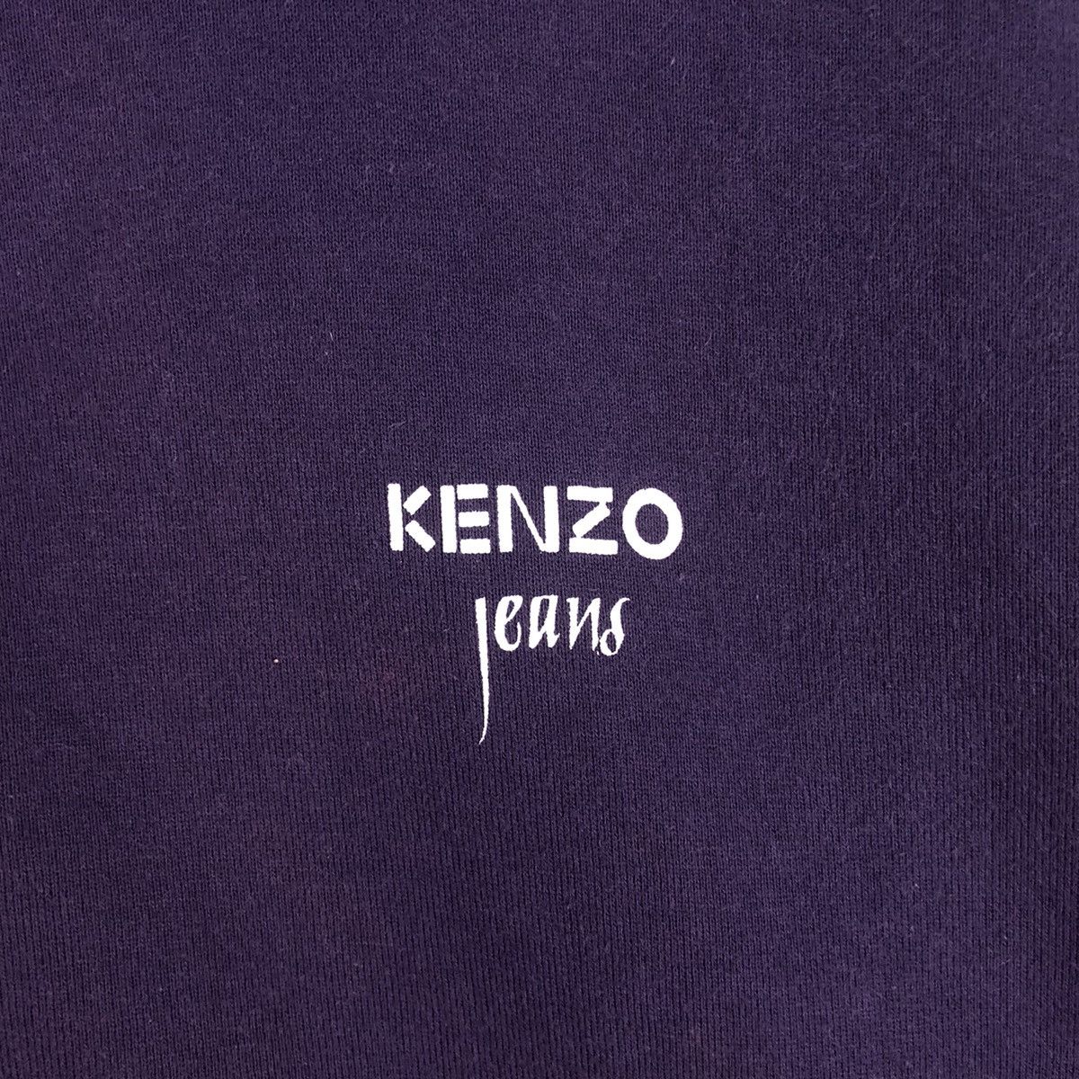 Kenzo × Vintage Vintage Kenzo Jeans Embroidery Big Logo Bomber Jacket Size US L / EU 52-54 / 3 - 3 Thumbnail