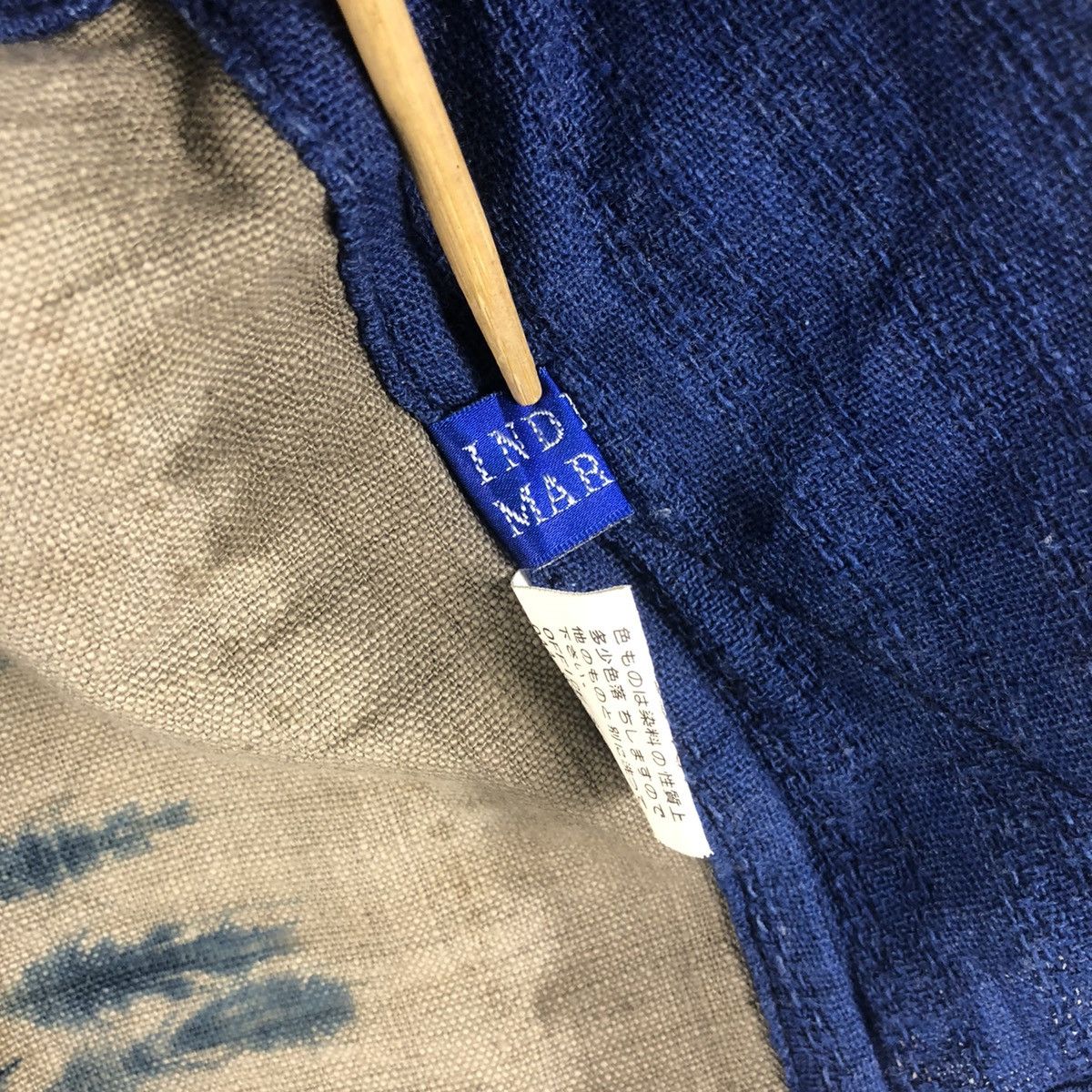 Indigo Rare Vintage Indigo Vest Size US XS / EU 42 / 0 - 4 Thumbnail