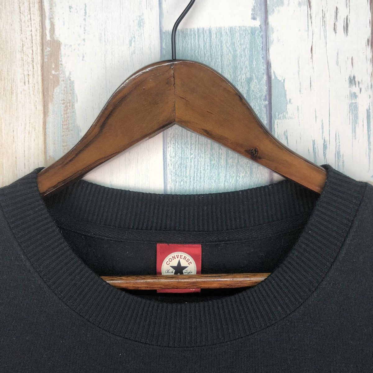 Converse × Vintage Vintage Converse Big Logo Sweatshirt Size US L / EU 52-54 / 3 - 4 Thumbnail