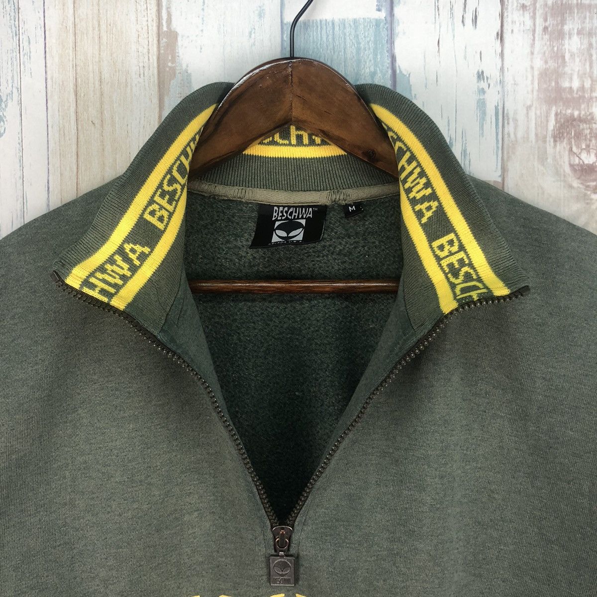 Alien Workshop × Vintage Vintage Beschwa Nevada Half Zip Sweatshirt Size US M / EU 48-50 / 2 - 9 Thumbnail
