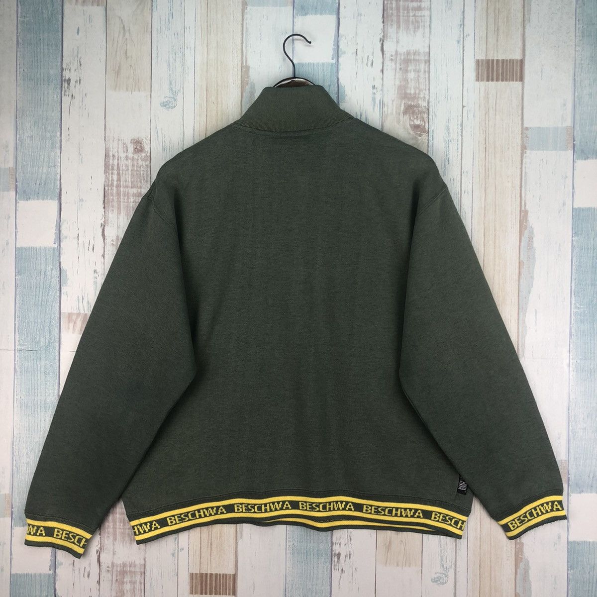 Alien Workshop × Vintage Vintage Beschwa Nevada Half Zip Sweatshirt Size US M / EU 48-50 / 2 - 2 Thumbnail
