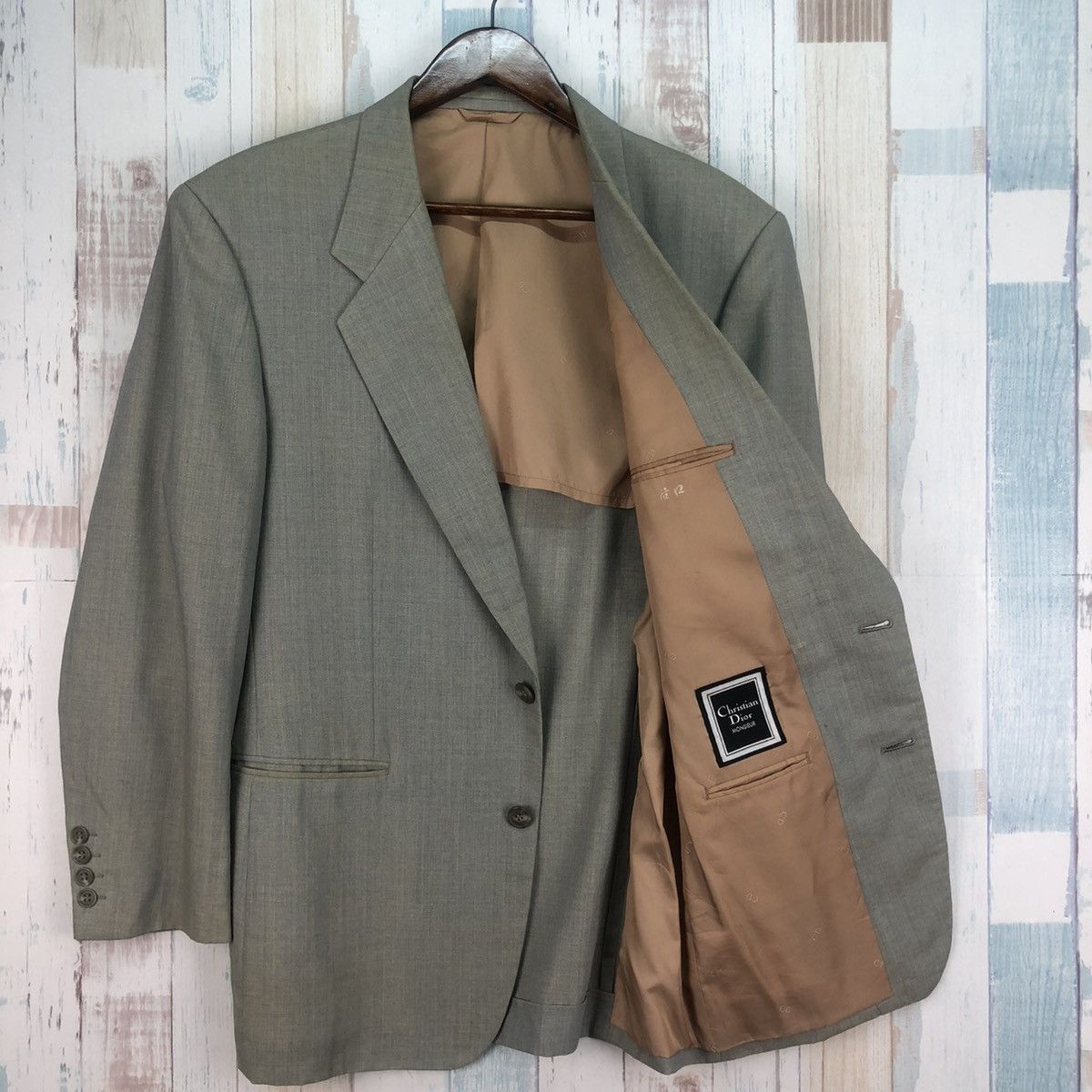 Christian Dior Monsieur Vintage Christian Dior Monsieur Blazer Size US L / EU 52-54 / 3 - 3 Thumbnail