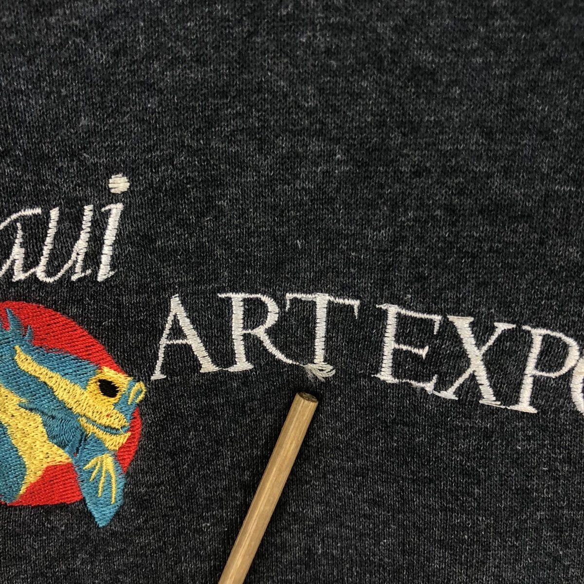 Vintage Vintage 90s Maui Marine Art Expo Sweatshirt Size US L / EU 52-54 / 3 - 5 Thumbnail