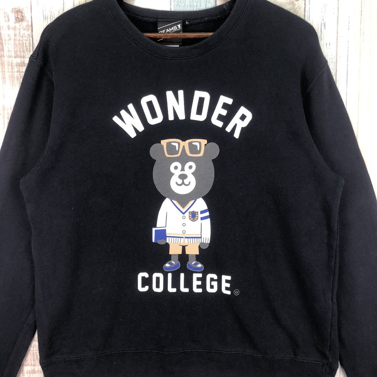 Beams Plus × Japanese Brand × Vintage Vintage Beams T Art For Everyday Sweatshirt Crewneck Size US L / EU 52-54 / 3 - 4 Thumbnail
