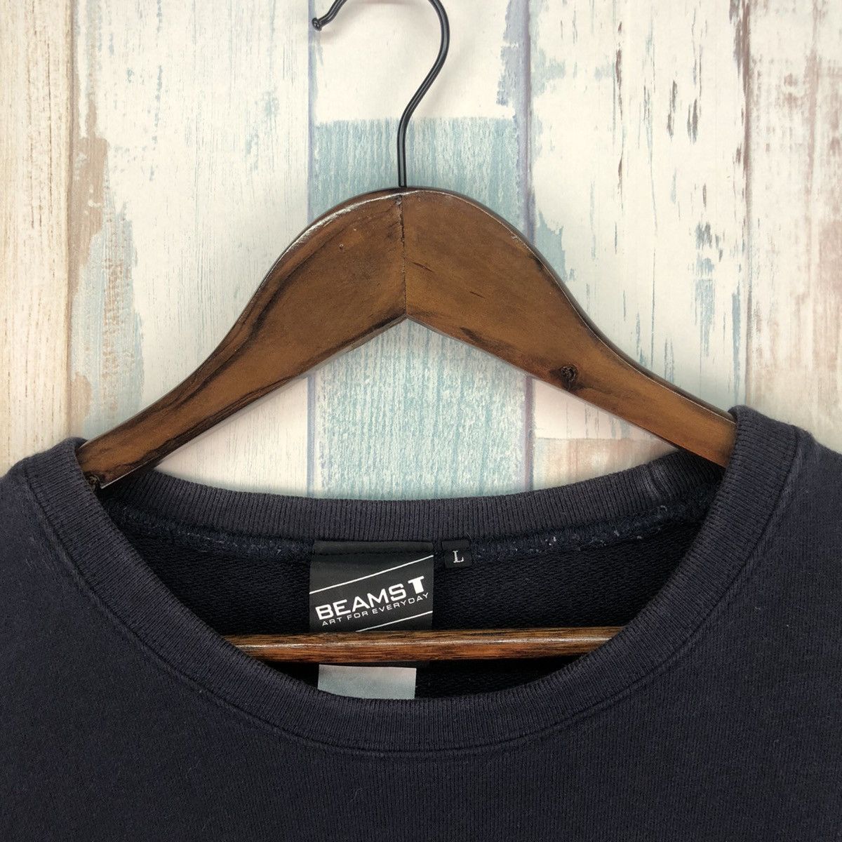 Beams Plus × Japanese Brand × Vintage Vintage Beams T Art For Everyday Sweatshirt Crewneck Size US L / EU 52-54 / 3 - 5 Thumbnail