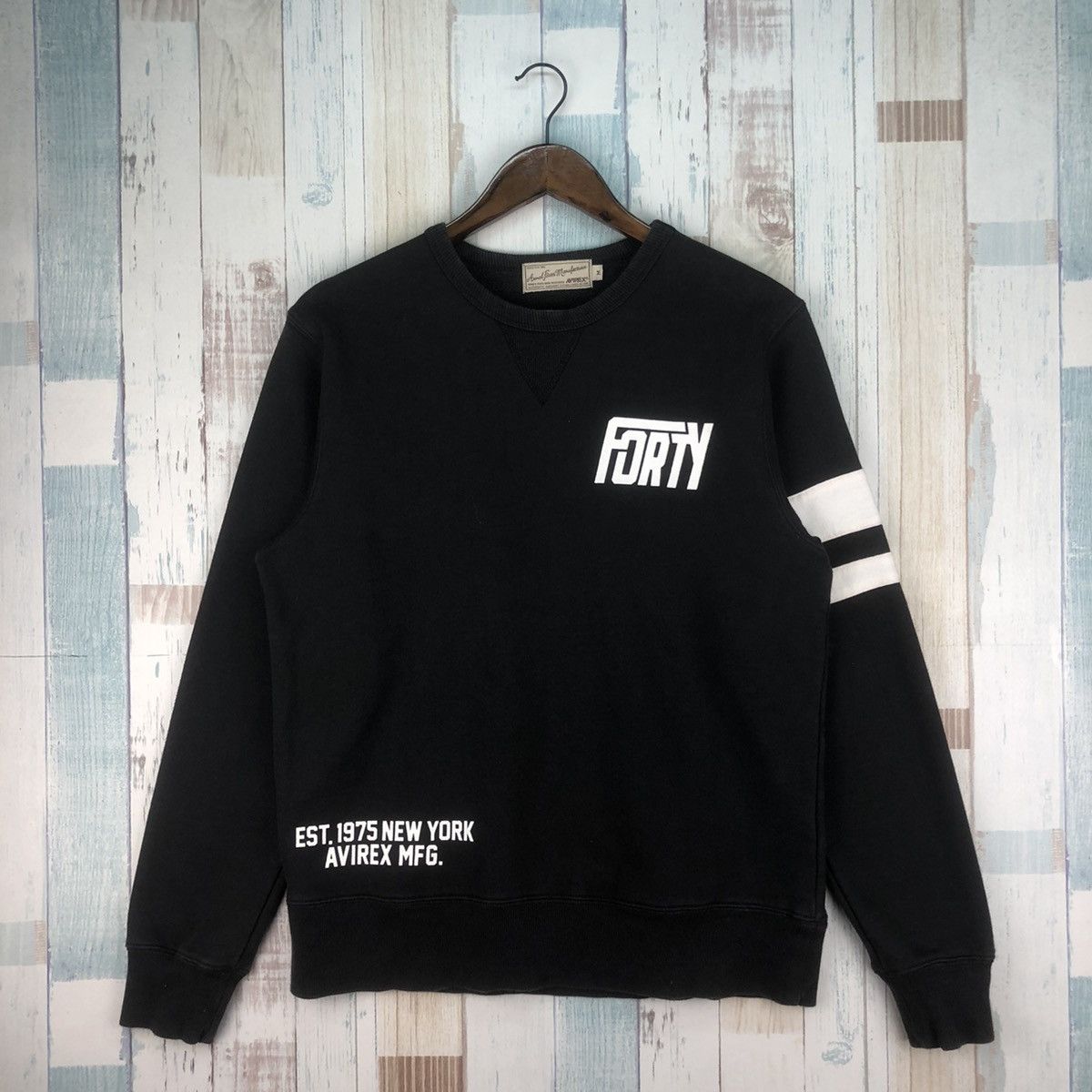 Avirex × Vintage Vintage Avirex U.S. Armed Forces Sweatshirt Size US M / EU 48-50 / 2 - 1 Thumbnail