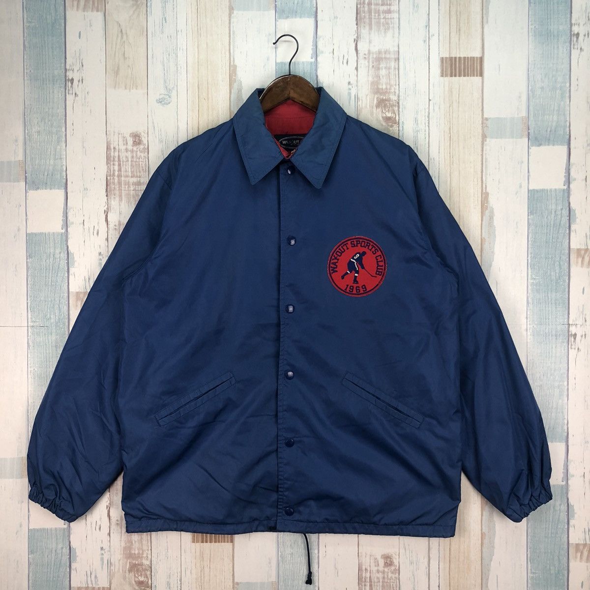 Vintage Vintage Wayout Coach Jacket Size US L / EU 52-54 / 3 - 1 Thumbnail