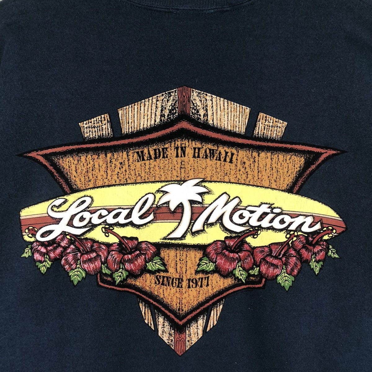 Vintage Vintage Local Motion Made In Hawaii Sweatshirt Crewneck Size US XL / EU 56 / 4 - 3 Thumbnail