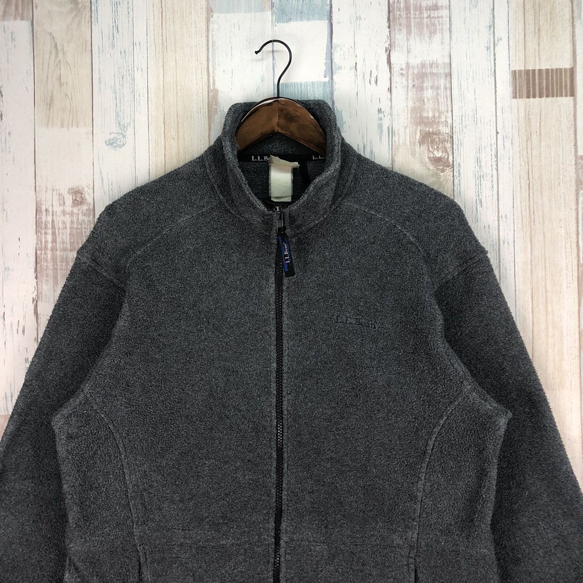 L.L. Bean × Vintage Vintage 90s L.L.Bean Fleece Size US M / EU 48-50 / 2 - 3 Thumbnail